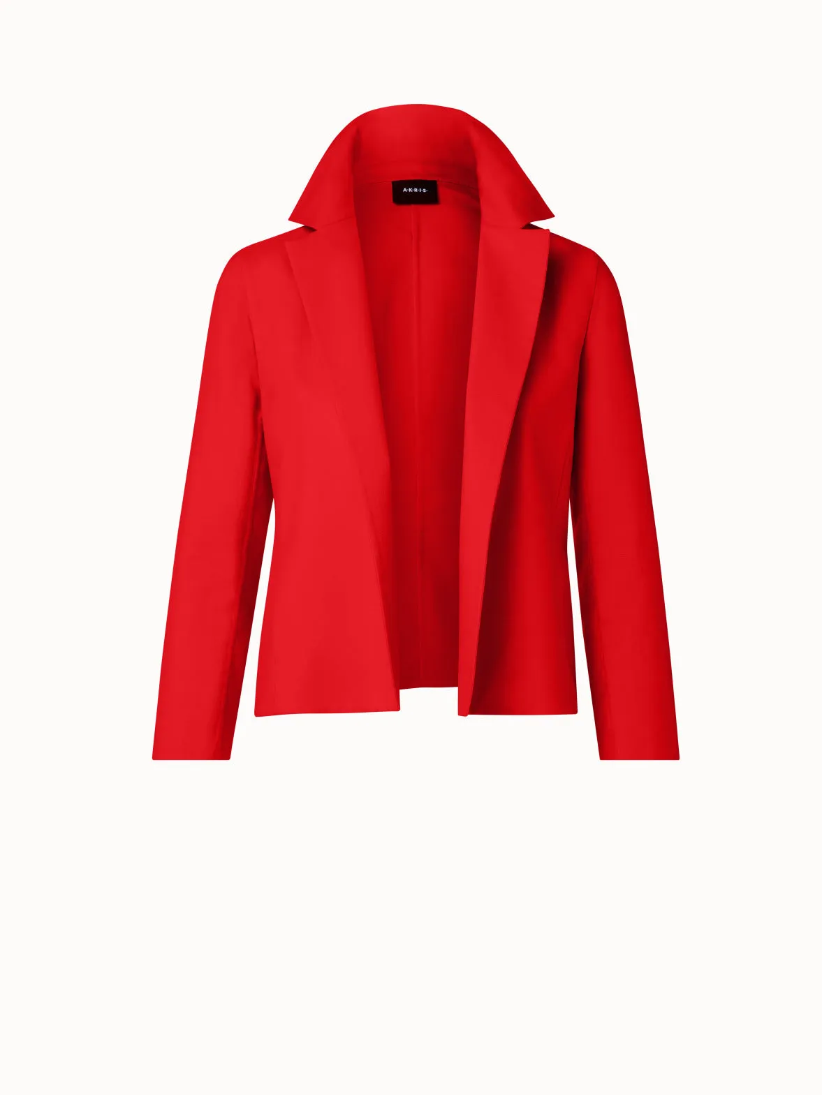 Cotton Silk Double-Face Jacket Akris