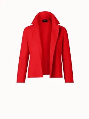 Cotton Silk Double-Face Jacket Akris