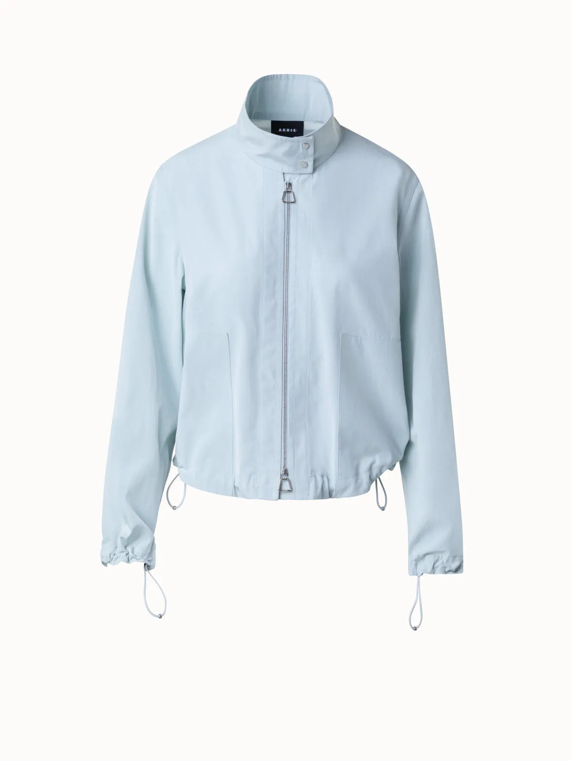 Cotton Taffeta Blouson Akris