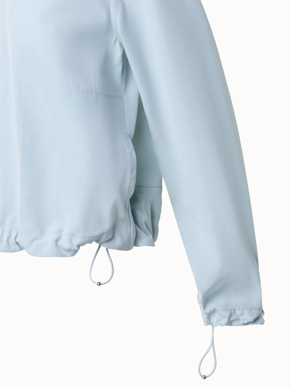 Cotton Taffeta Blouson Akris