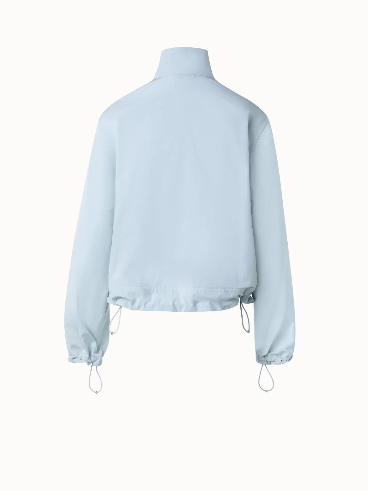 Cotton Taffeta Blouson Akris