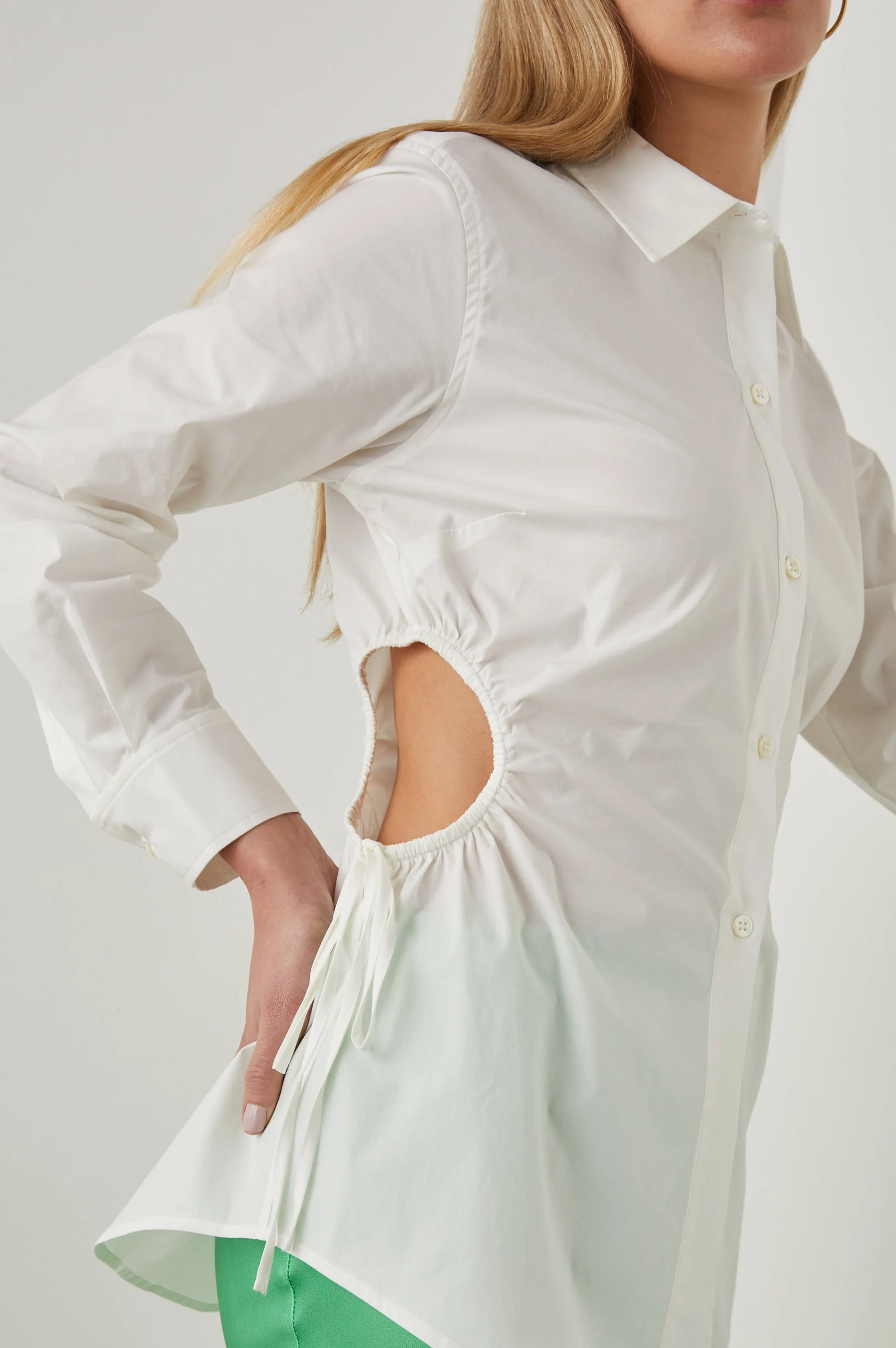 CRISTIANA TOP - WHITE Rails