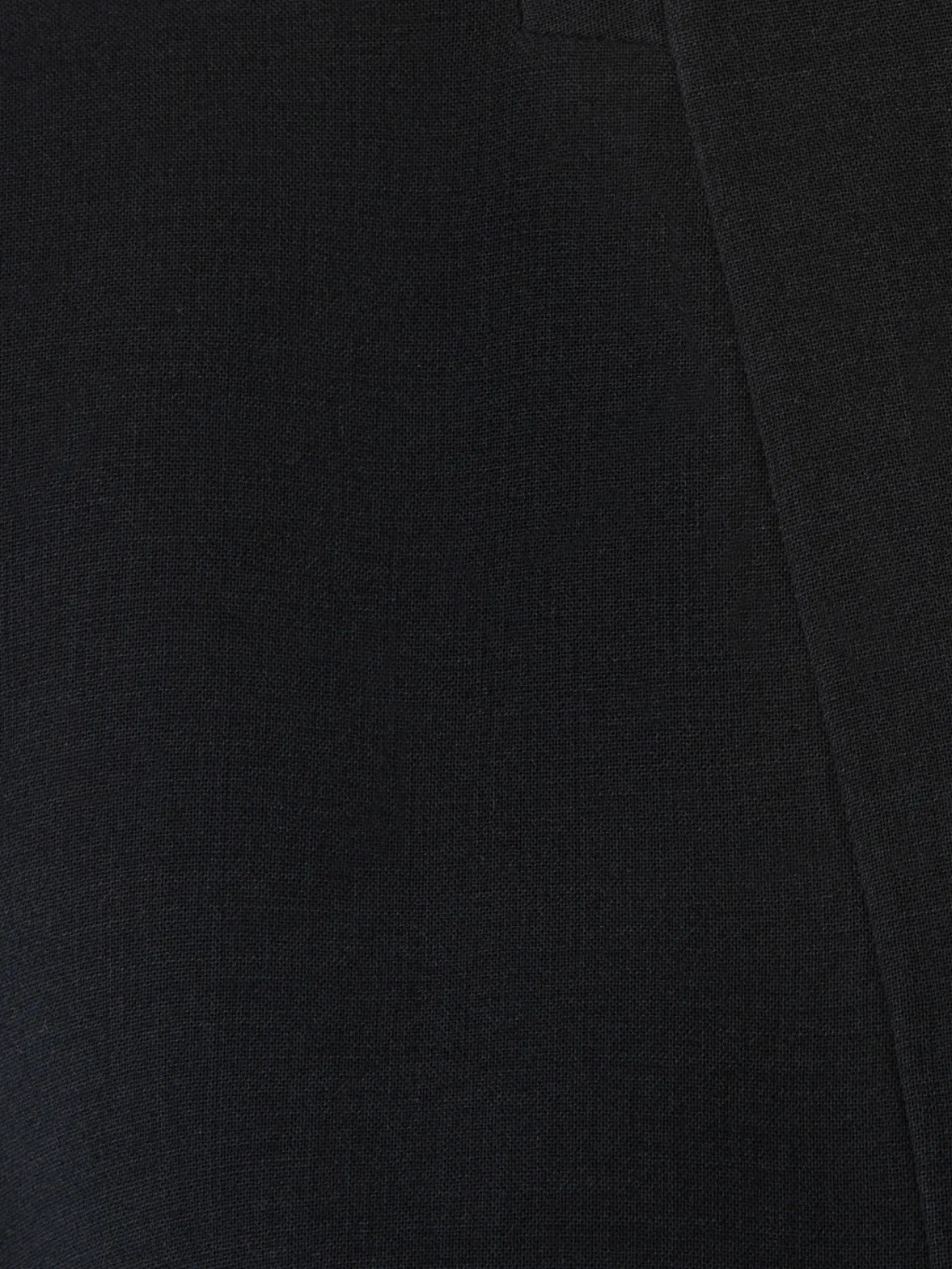 Cropped One-Button Double Face Wool Blazer Akris