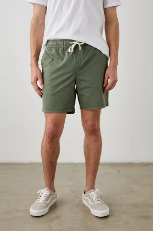 CRUZ SHORT - SPRING OLIVE Rails