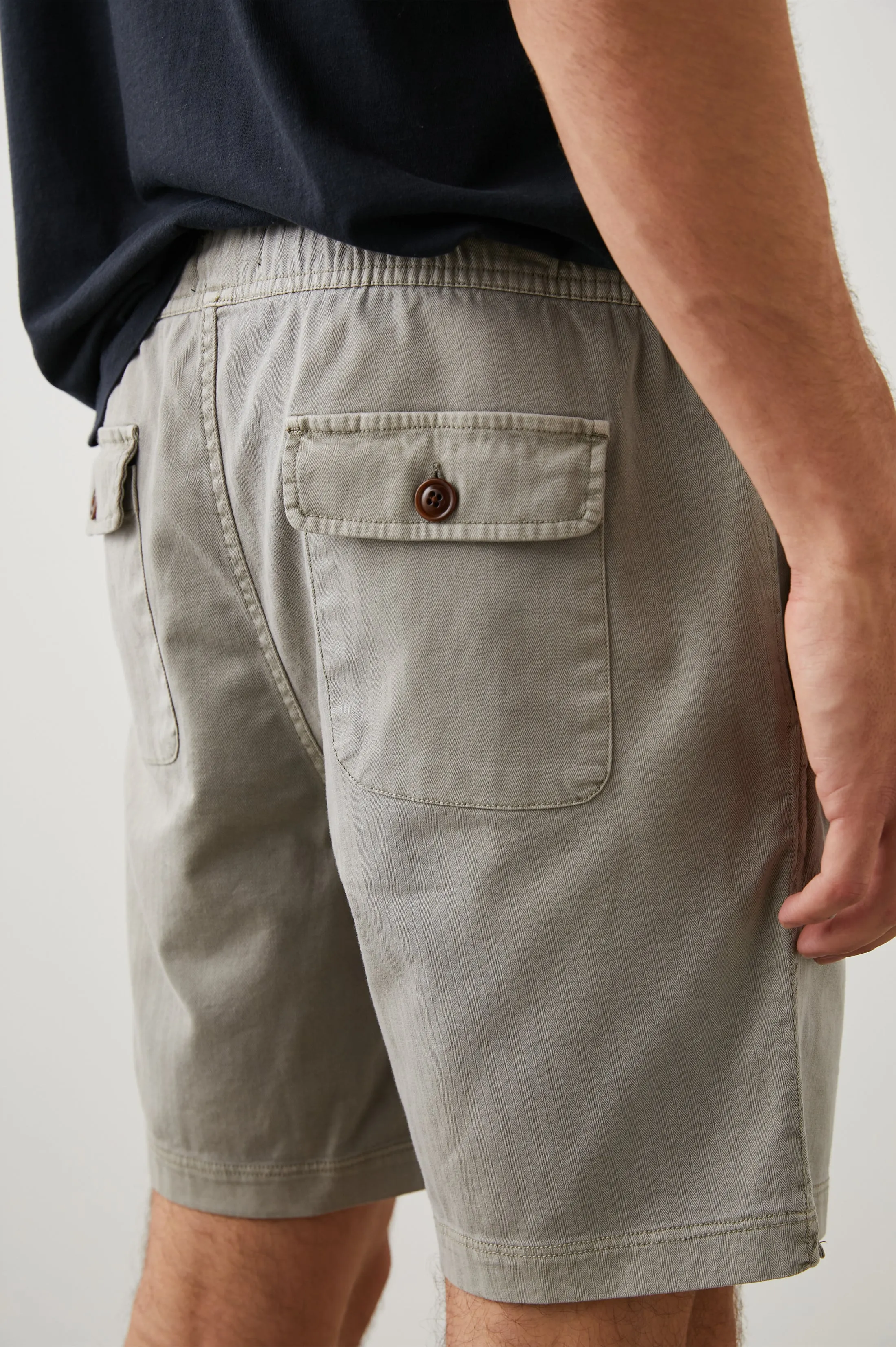 CRUZ SHORT - WASHED GREY Rails