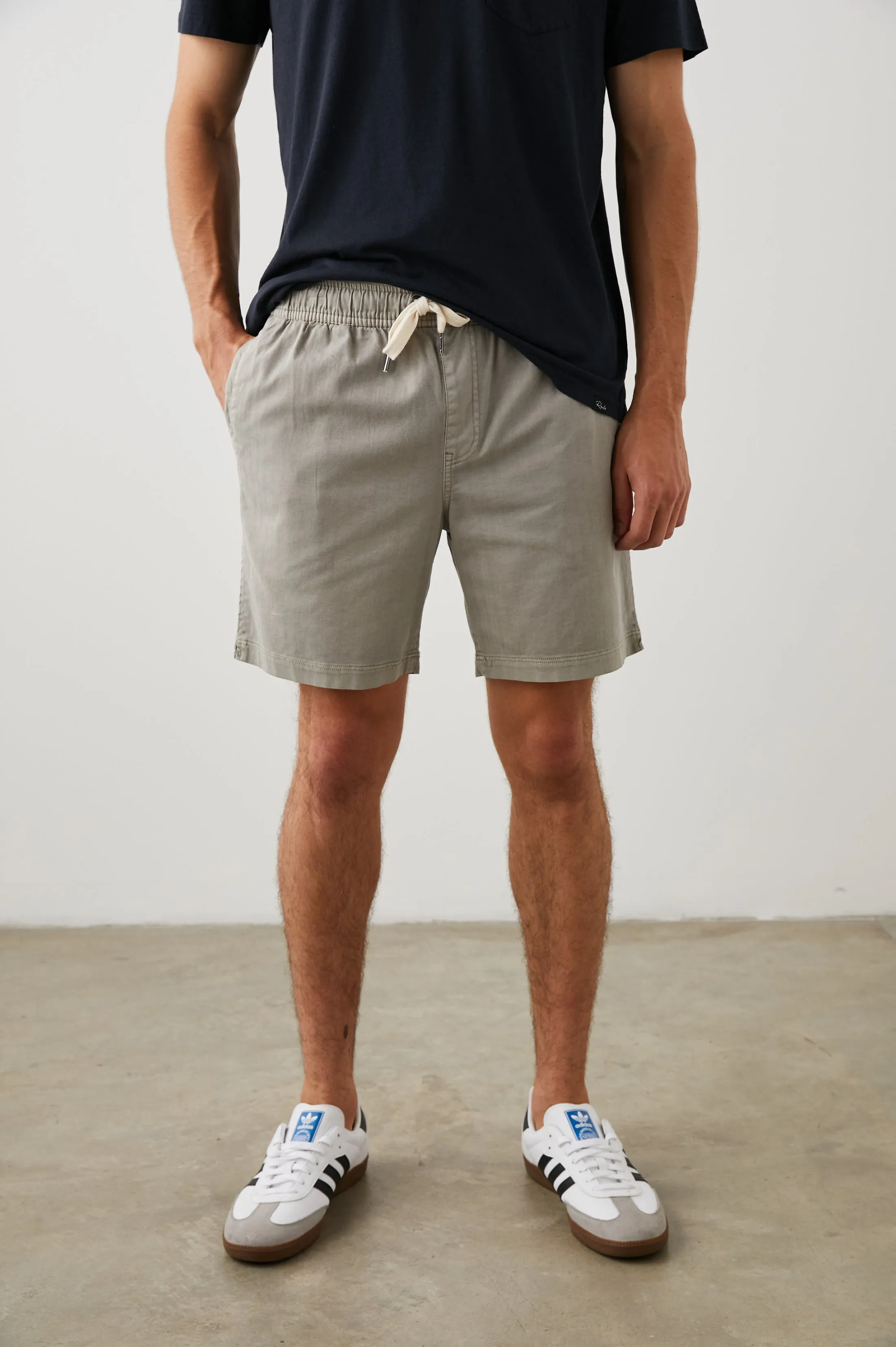 CRUZ SHORT - WASHED GREY Rails