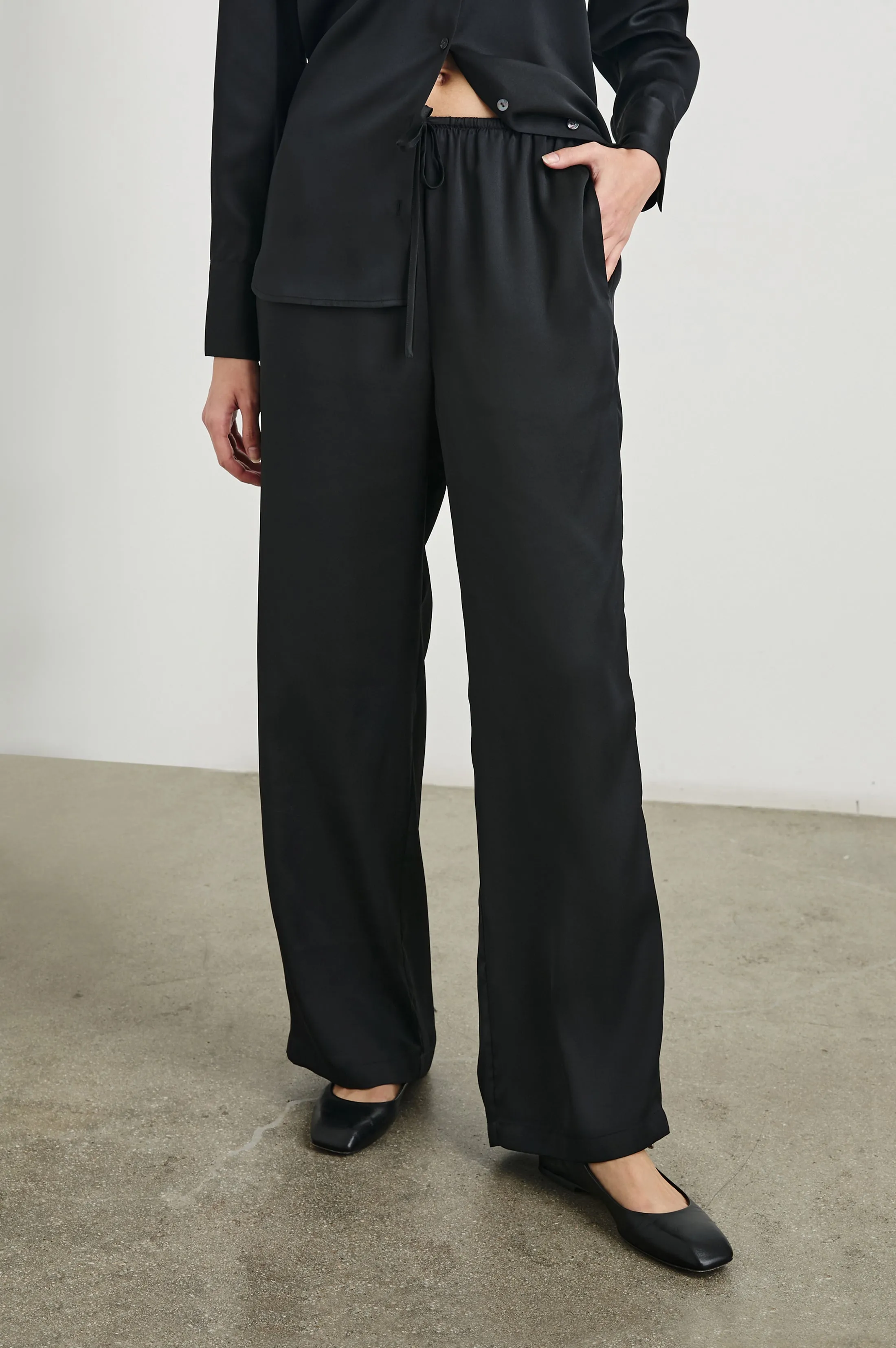 DAMANI PANT - BLACK Rails