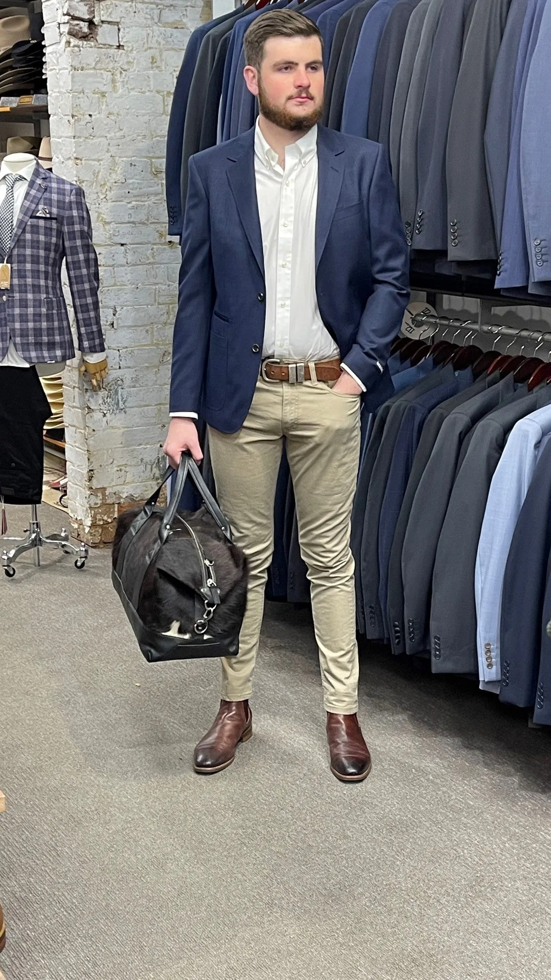 Daniel Hechter - Prague Merino Sportscoat - Blue