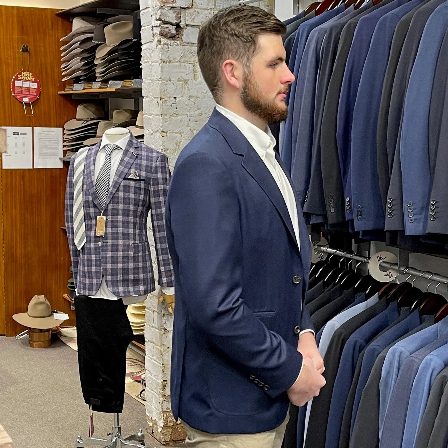 Daniel Hechter - Prague Merino Sportscoat - Blue