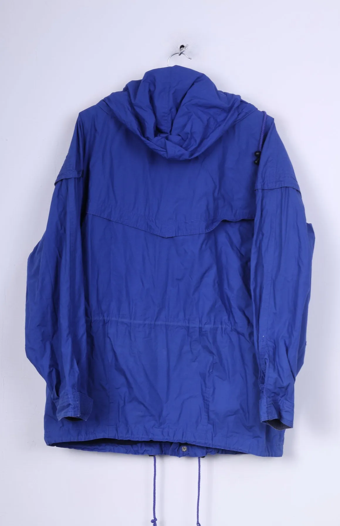 Davidsson's Don Cano Mens S Jacket Indygo Para Cotton Full Zipper Hooded