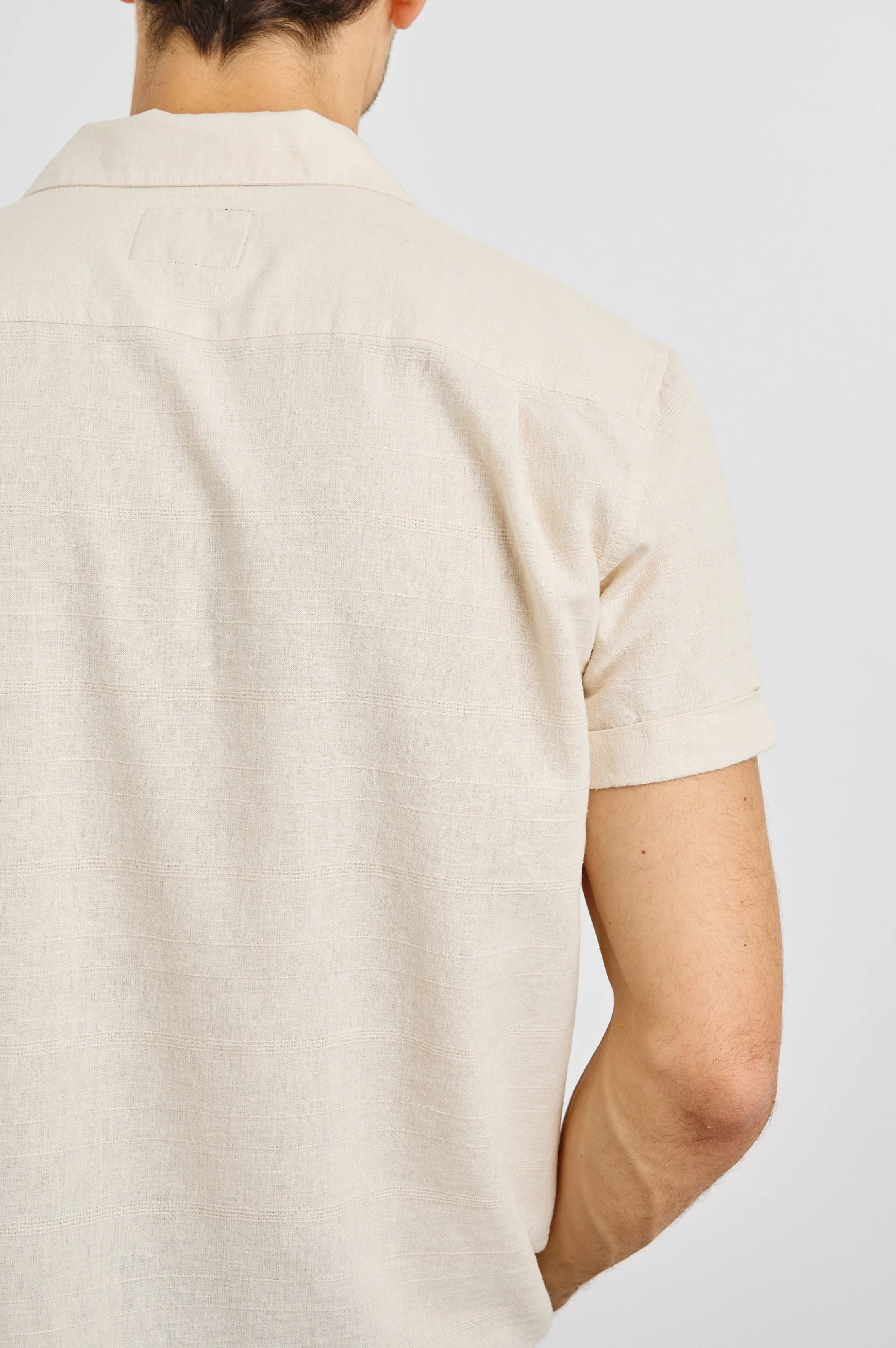 DAVIS SHIRT - NOUGAT Rails