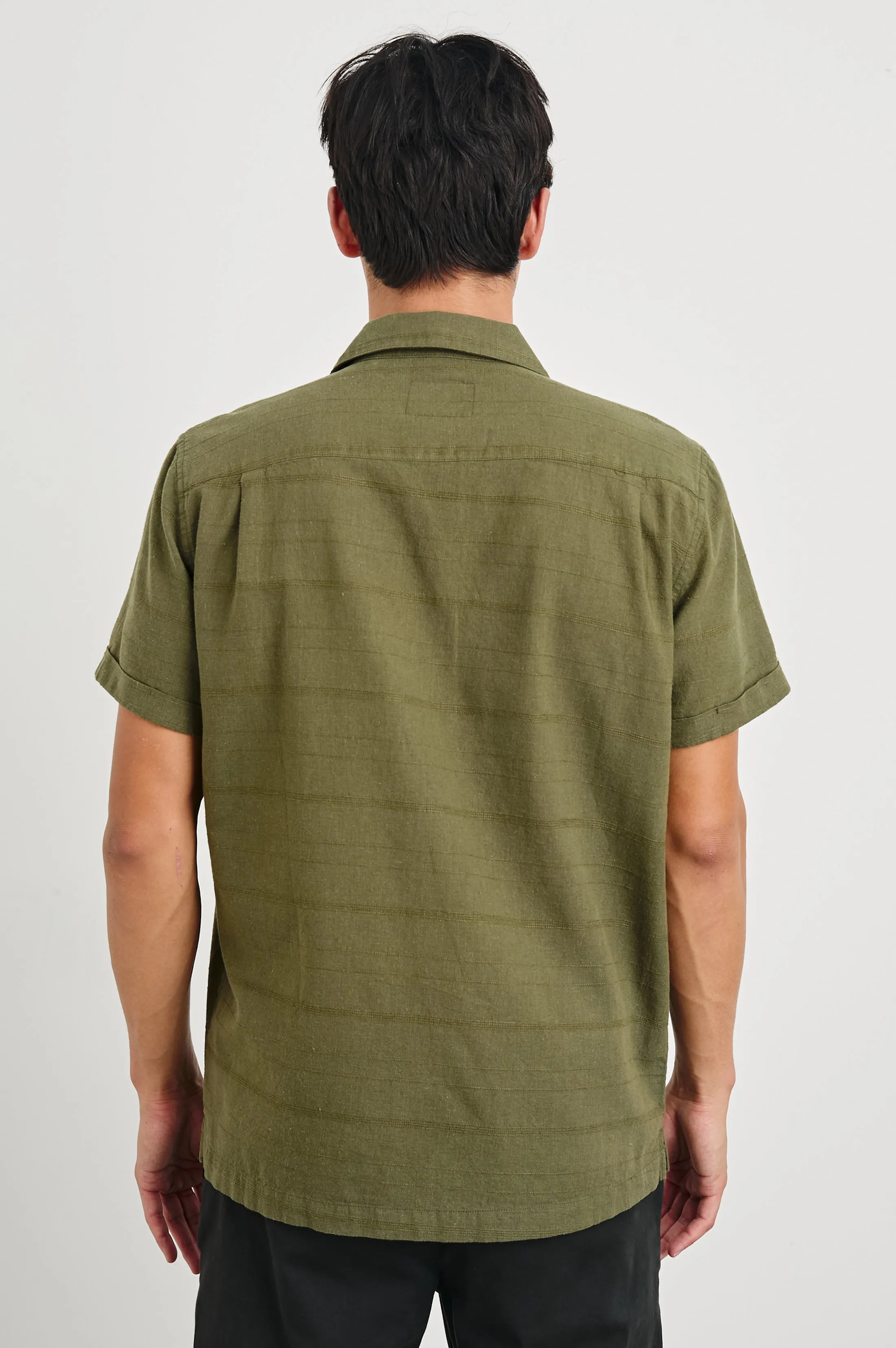 DAVIS SHIRT - TRUE OLIVE Rails