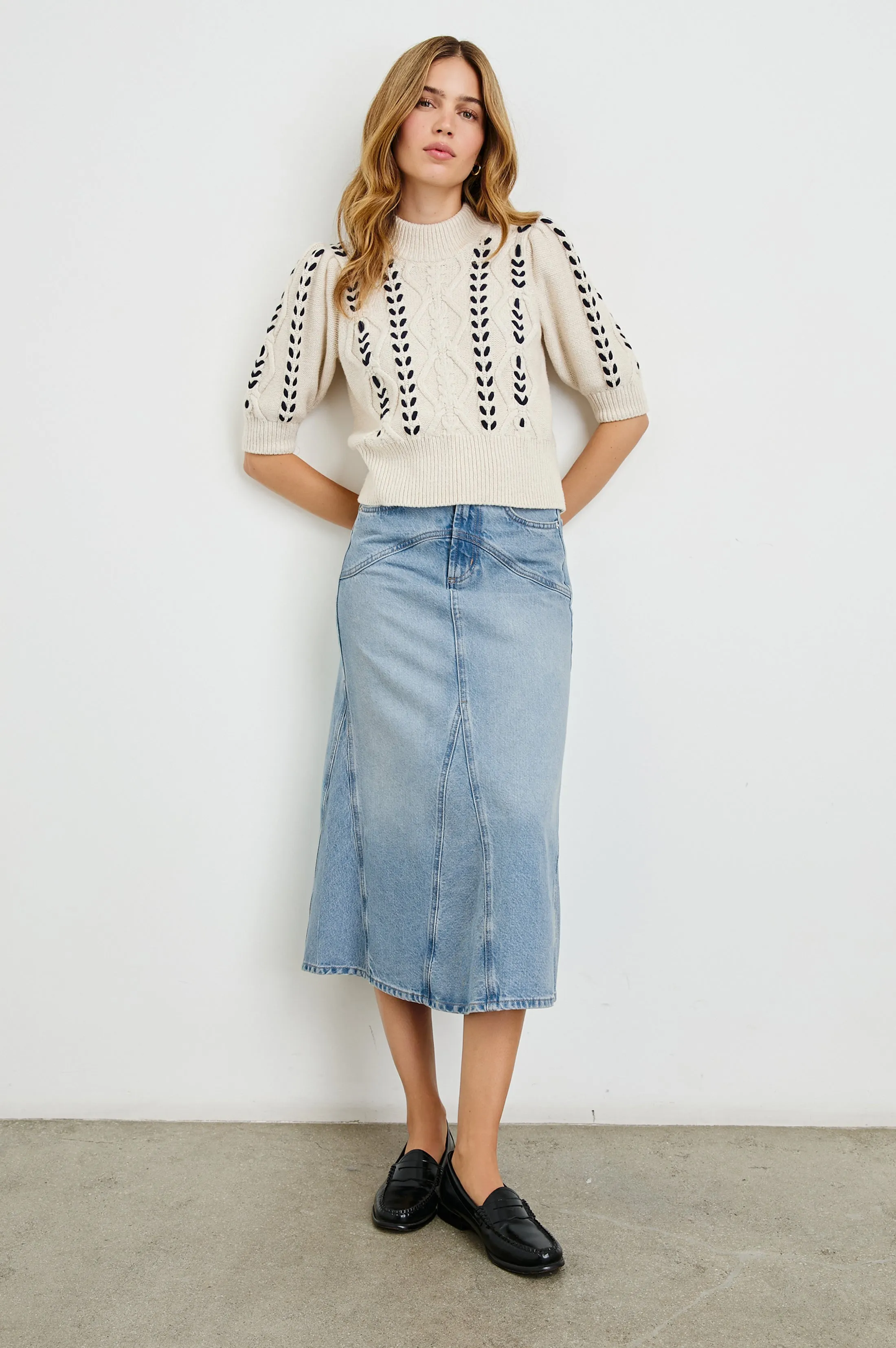 DEL REY SKIRT - ORIGINAL BLUE Rails
