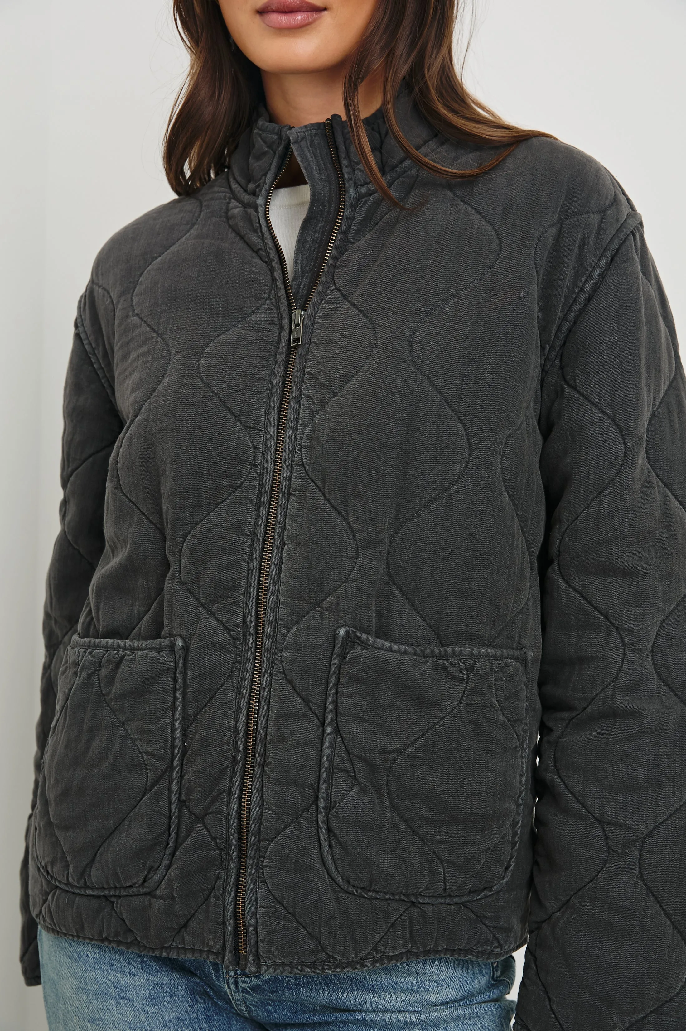 DENVER JACKET - FADED BLACK Rails
