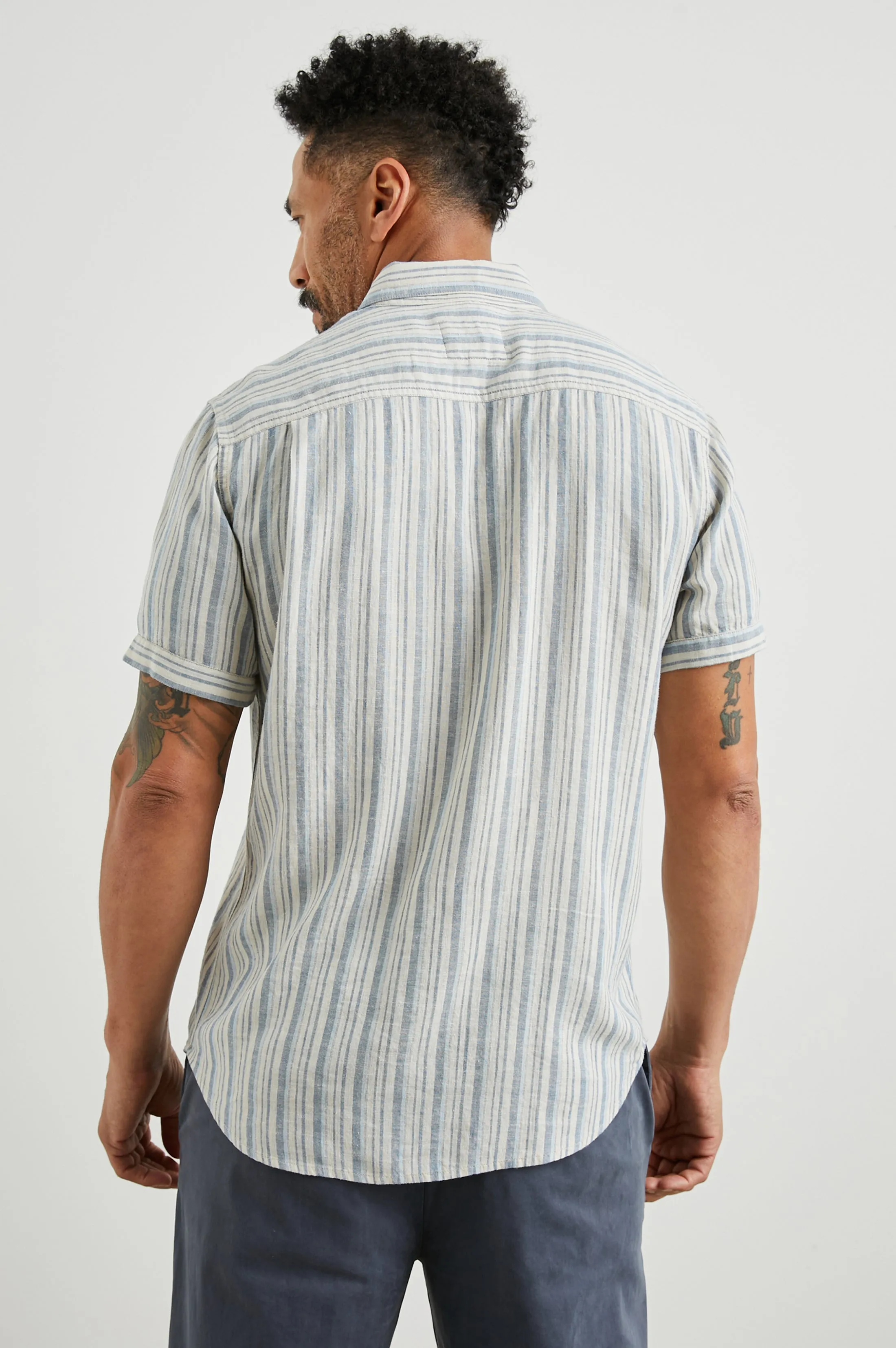 DONNIE SHIRT - BLUE CAP RANGE Rails