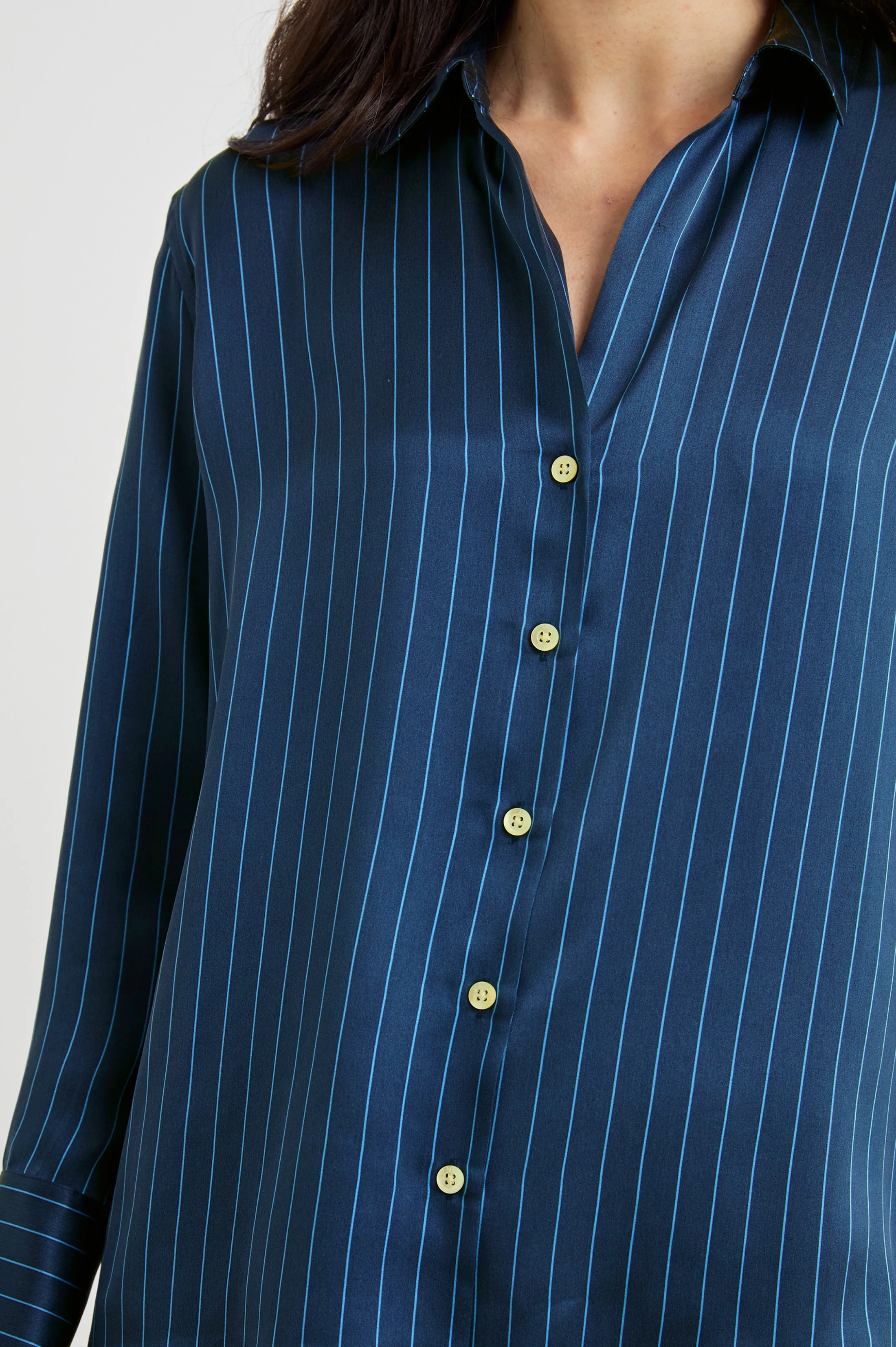 DORIAN SHIRT - ARCTIC STRIPE Rails
