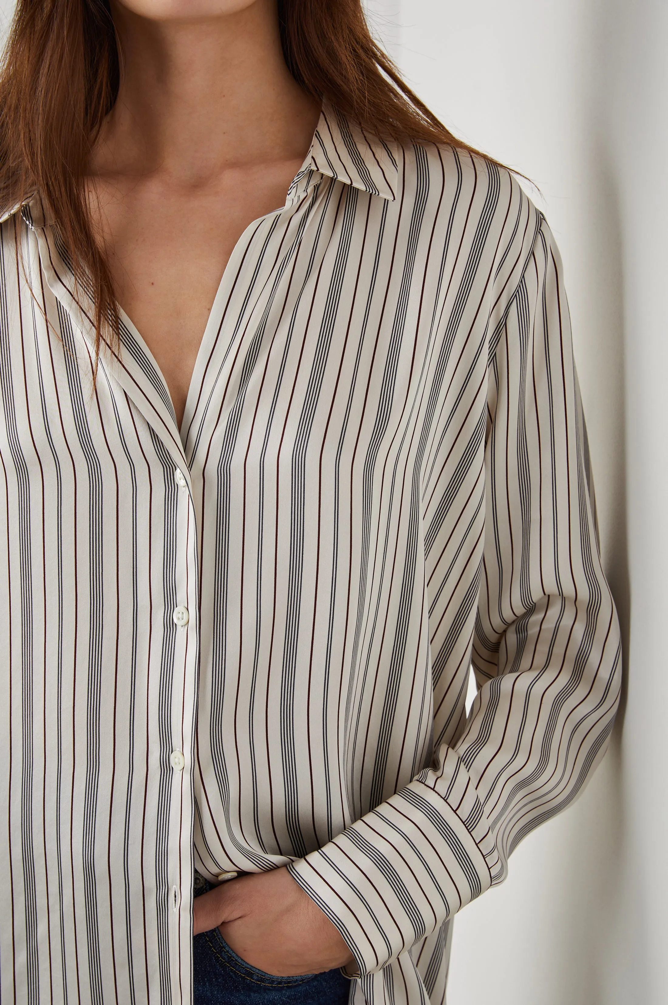 DORIAN SHIRT - PROVIDENCE STRIPE Rails