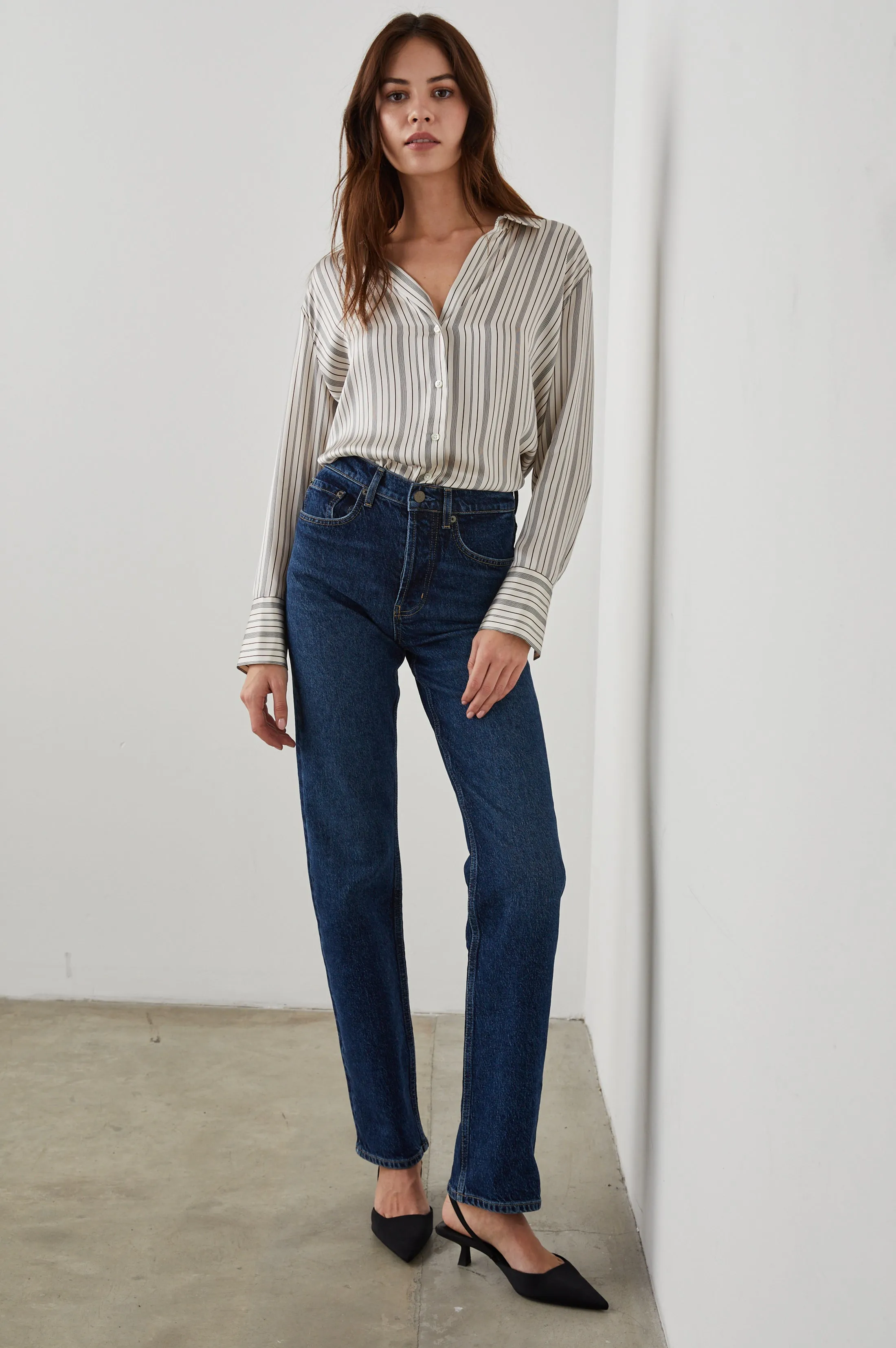 DORIAN SHIRT - PROVIDENCE STRIPE Rails