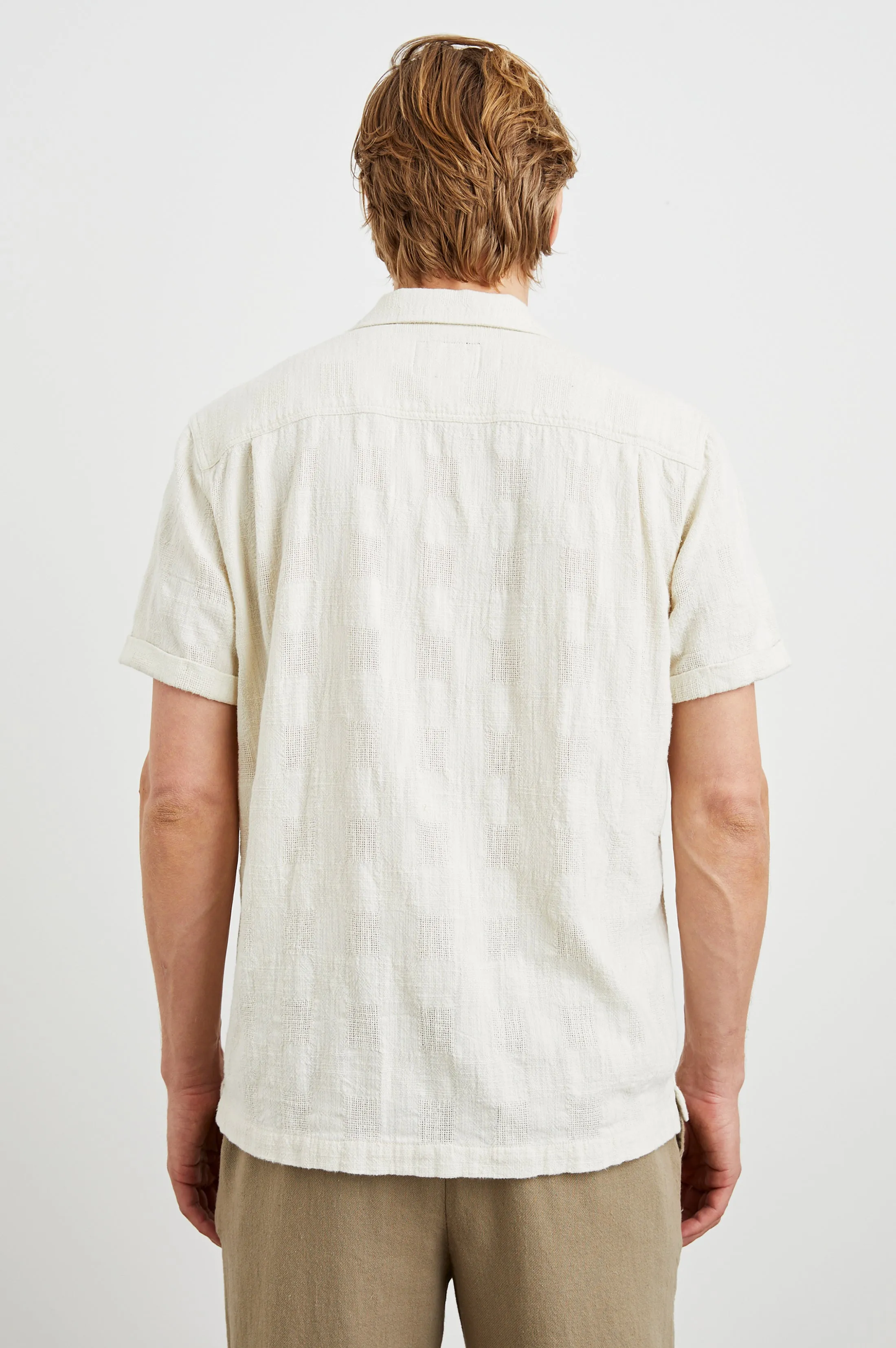 DRESDEN SHIRT - PARCHMENT Rails