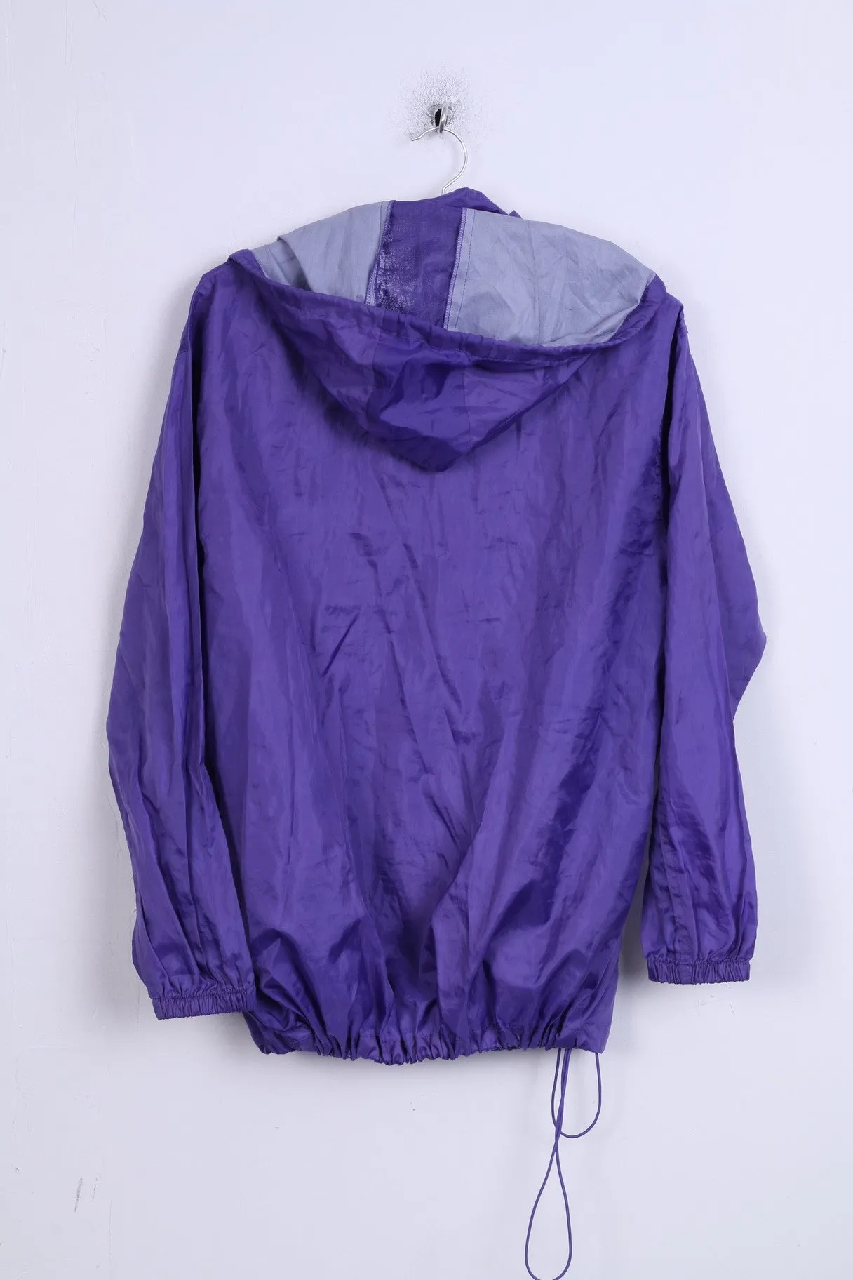 Dunnes Stores Womens S Jacket Purple Windbreaker Hood Light Top