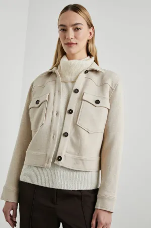 EASTON JACKET - HEATHER OATMEAL Rails