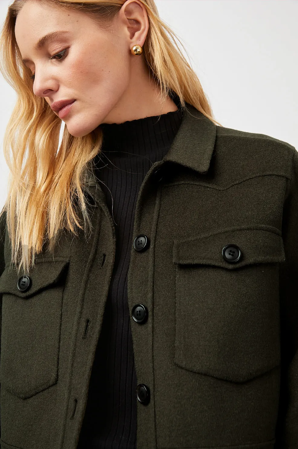 EASTON JACKET - OLIVE Rails