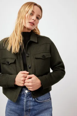 EASTON JACKET - OLIVE Rails