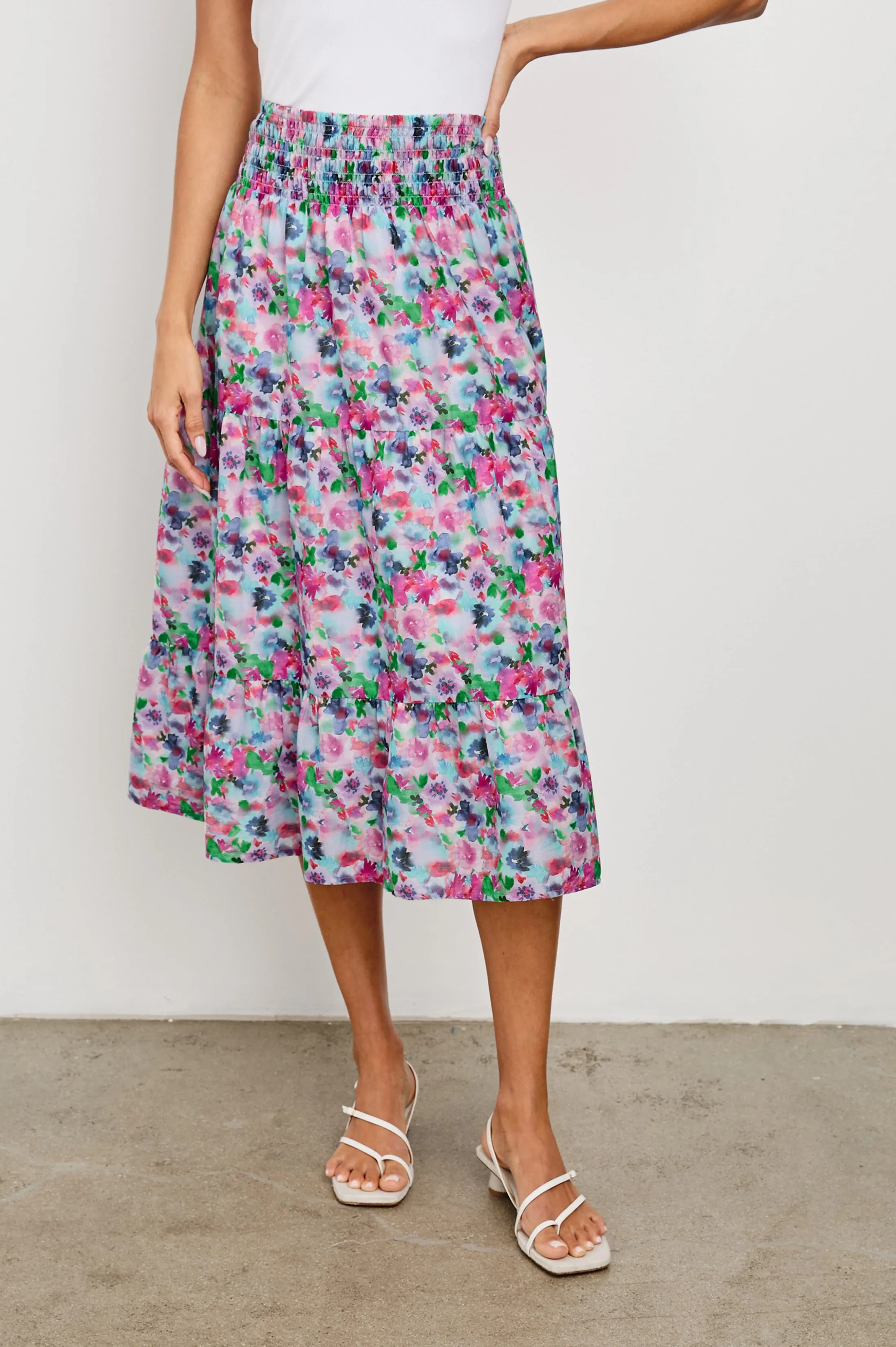 EDINA SKIRT - SPRING MEADOW Rails