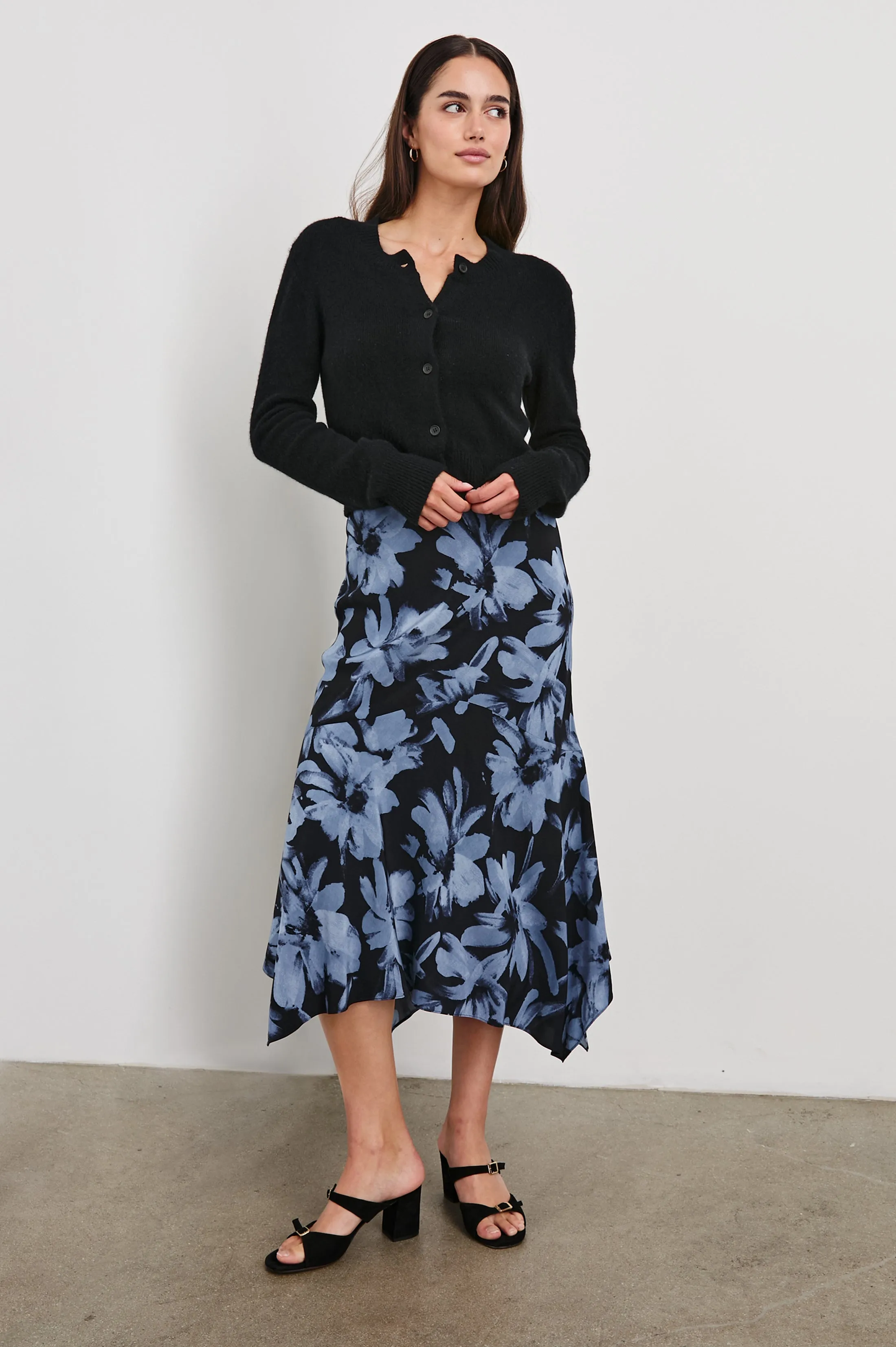 EDWINA SKIRT - MIDNIGHT LILY Rails