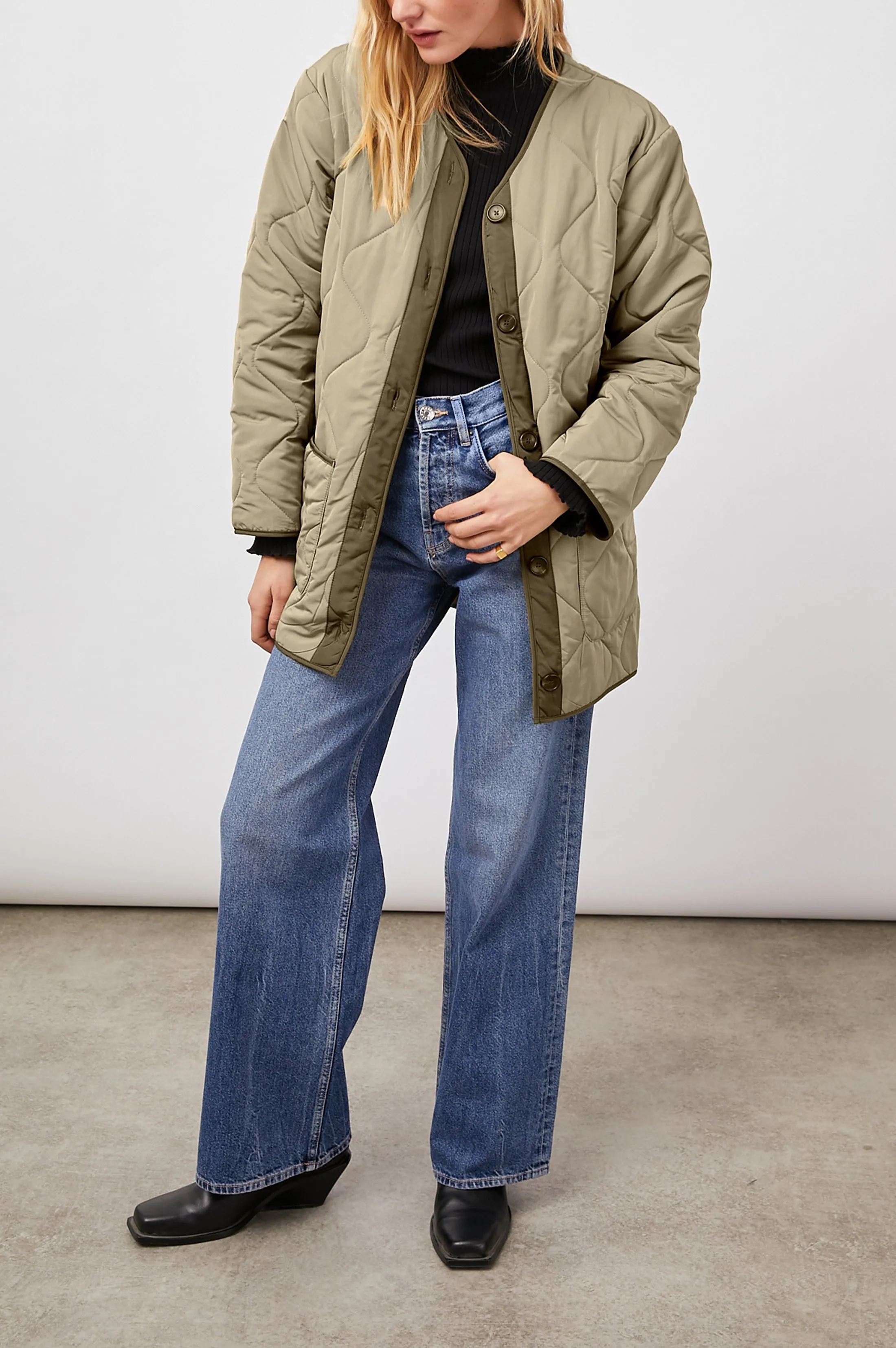 ELIN JACKET - SAGE Rails
