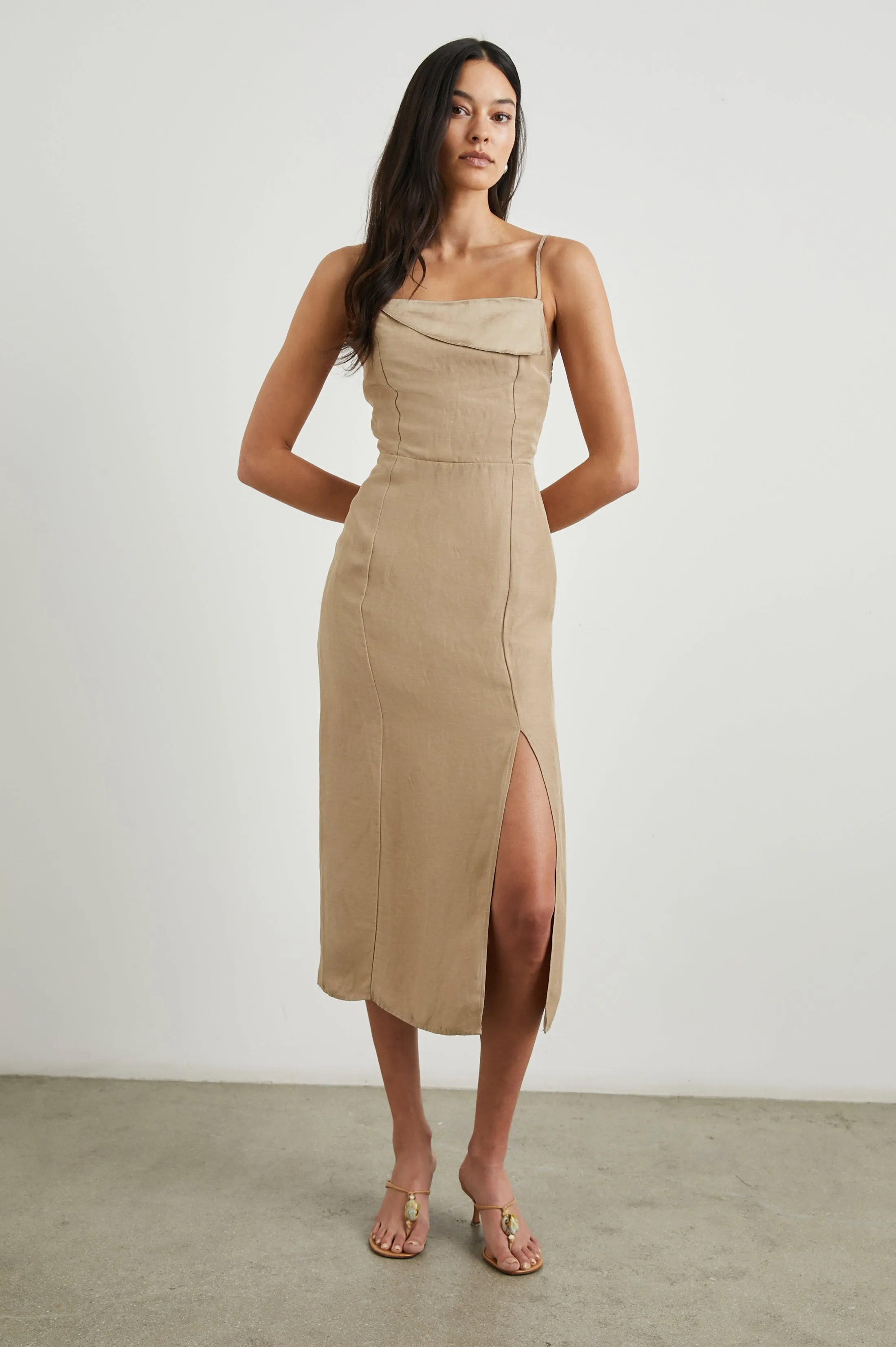 ELLASANDRA DRESS - SAFARI Rails