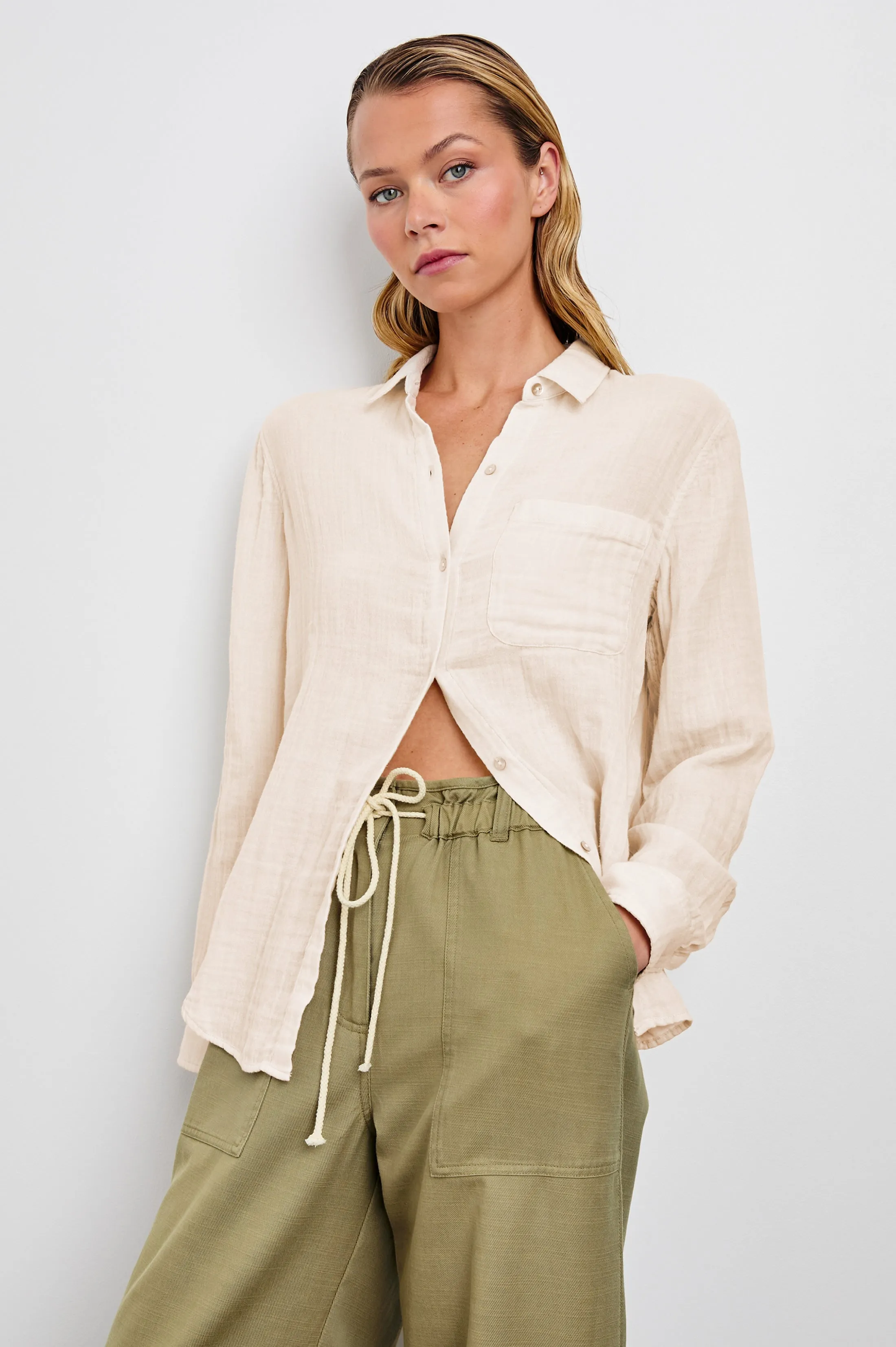 ELLIS SHIRT - BIRCH Rails