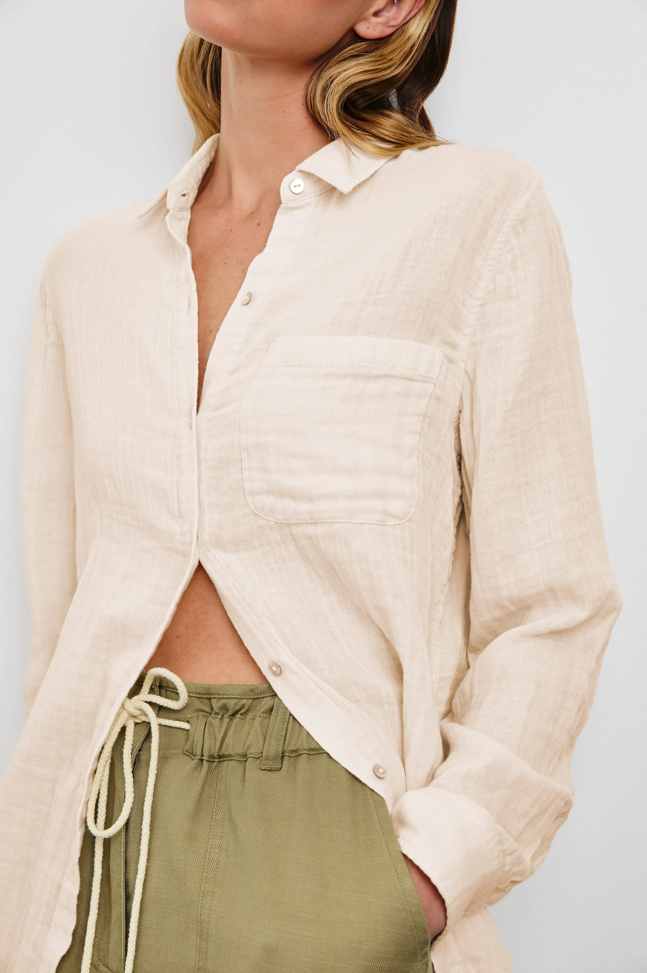 ELLIS SHIRT - BIRCH Rails