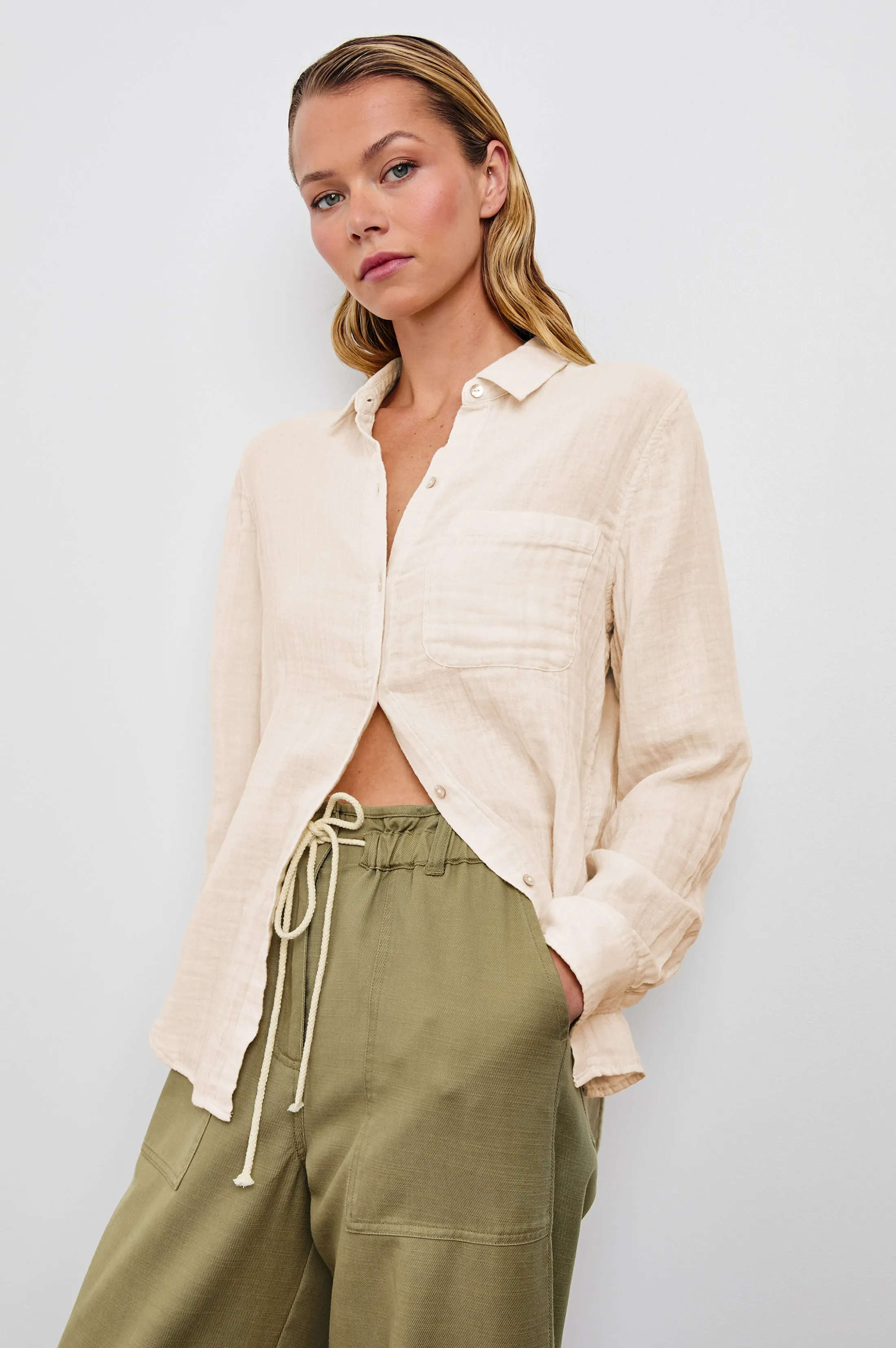 ELLIS SHIRT - BIRCH Rails