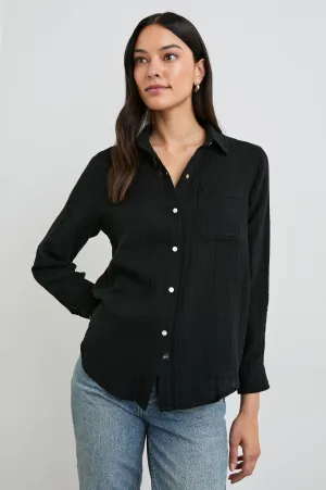 ELLIS SHIRT - BLACK Rails
