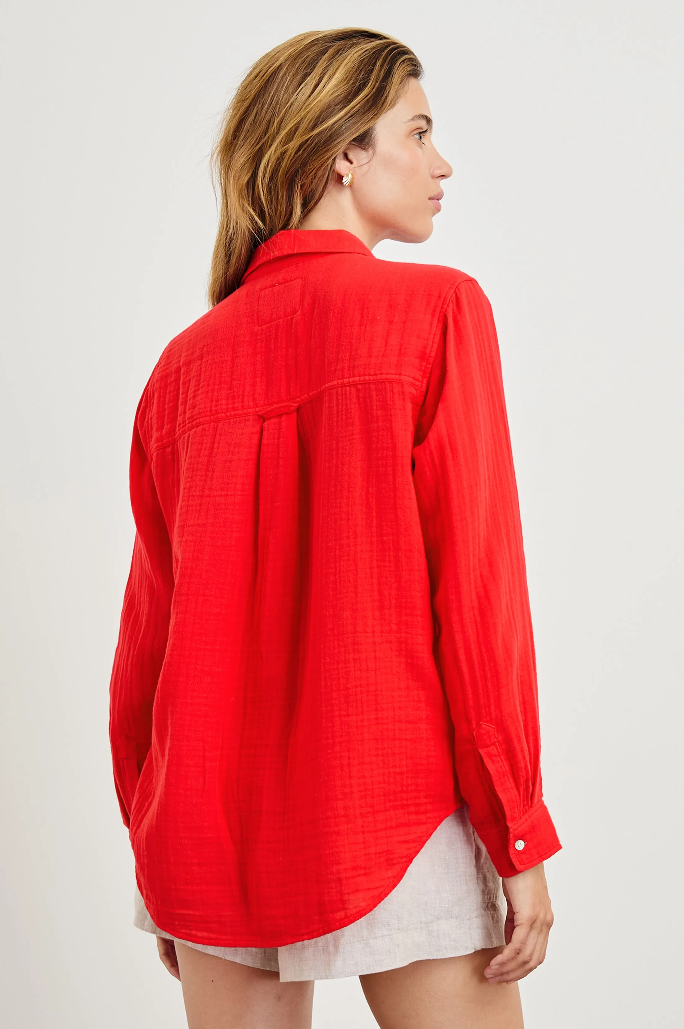 ELLIS SHIRT - CHERRY Rails