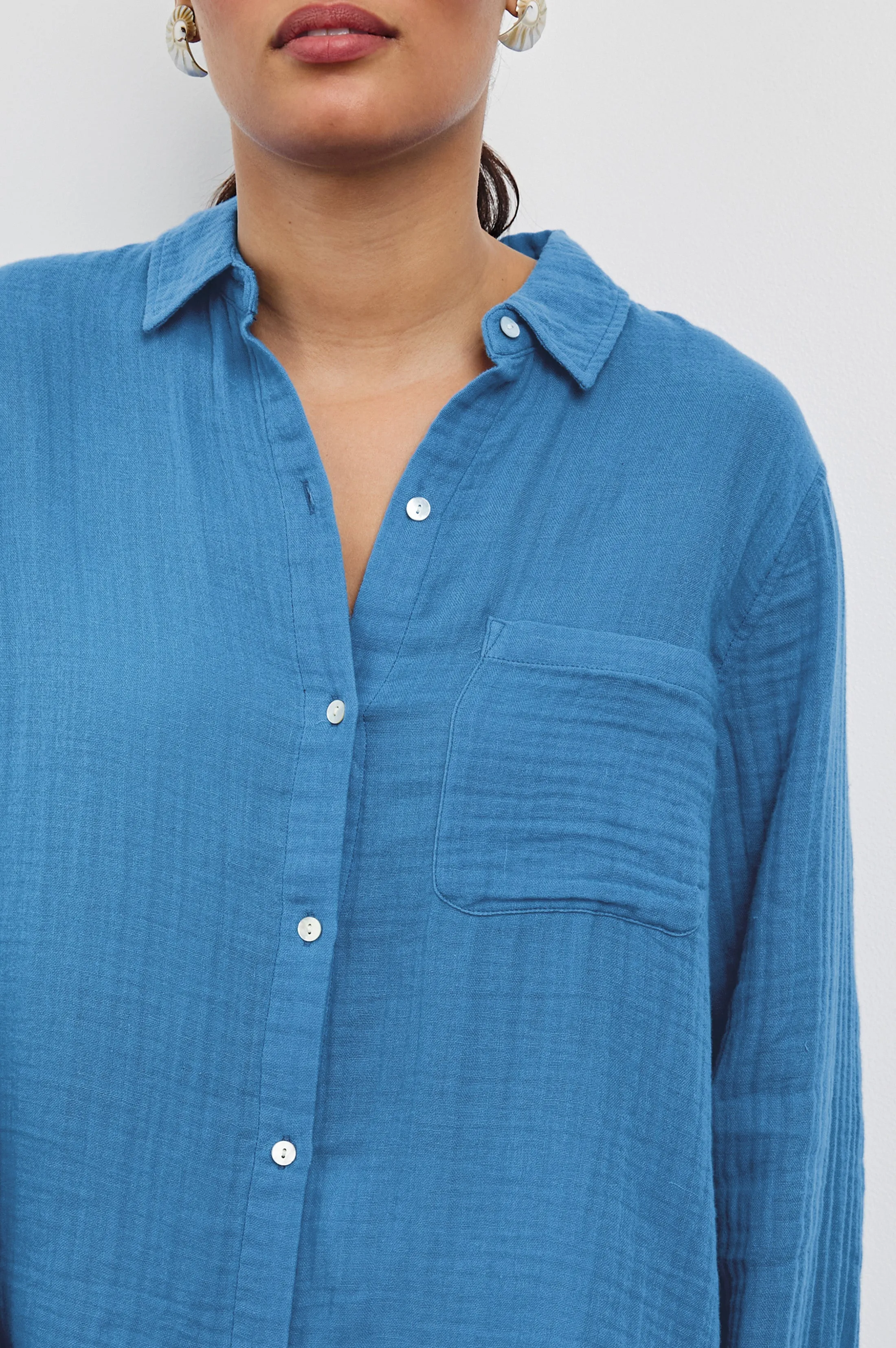 ELLIS SHIRT - FRENCH BLUE Rails