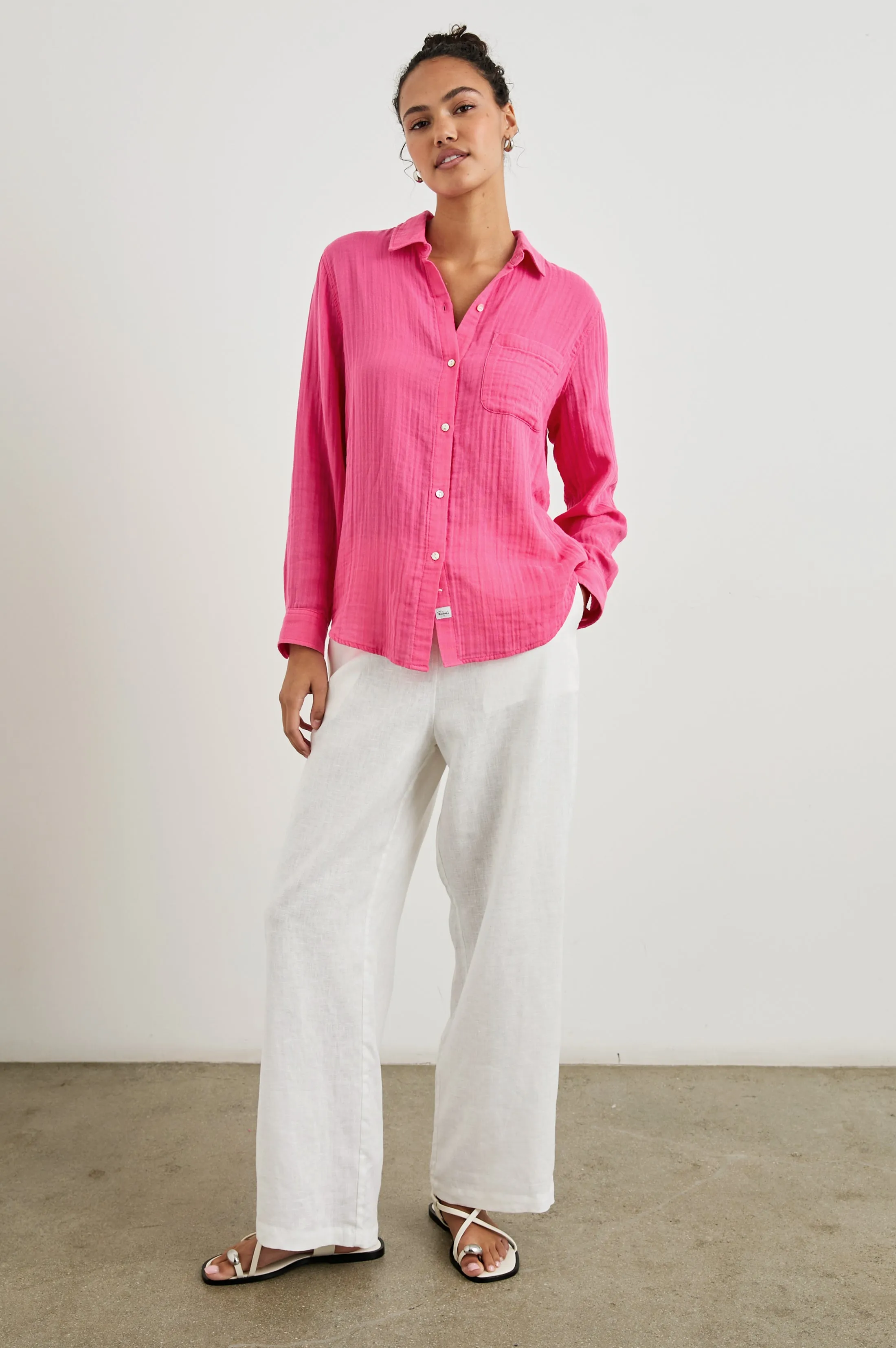 ELLIS SHIRT - HIBISCUS Rails