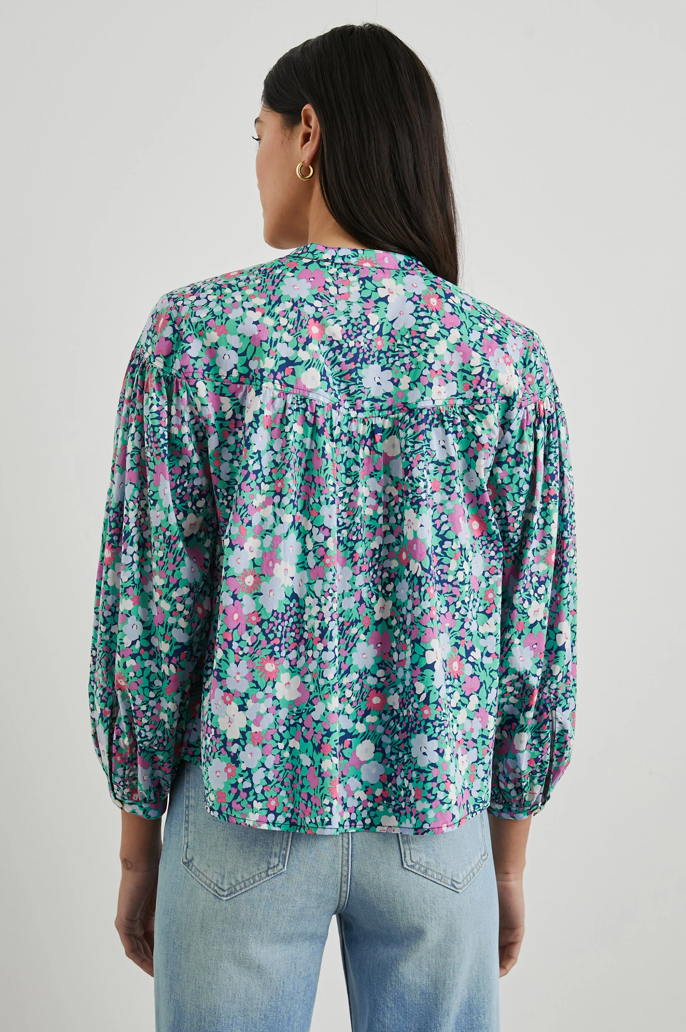 ELLISON TOP - NAVY LEILANI FLORAL Rails