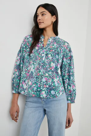 ELLISON TOP - NAVY LEILANI FLORAL Rails