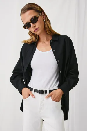 ELSA SHIRT - BLACK Rails