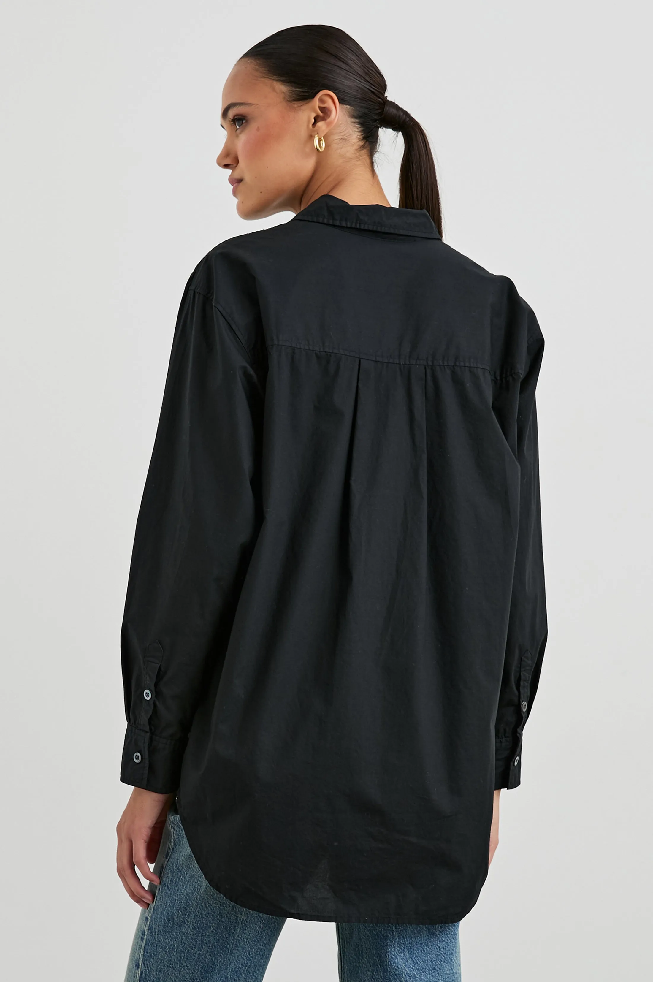 ELSA SHIRT - BLACK Rails