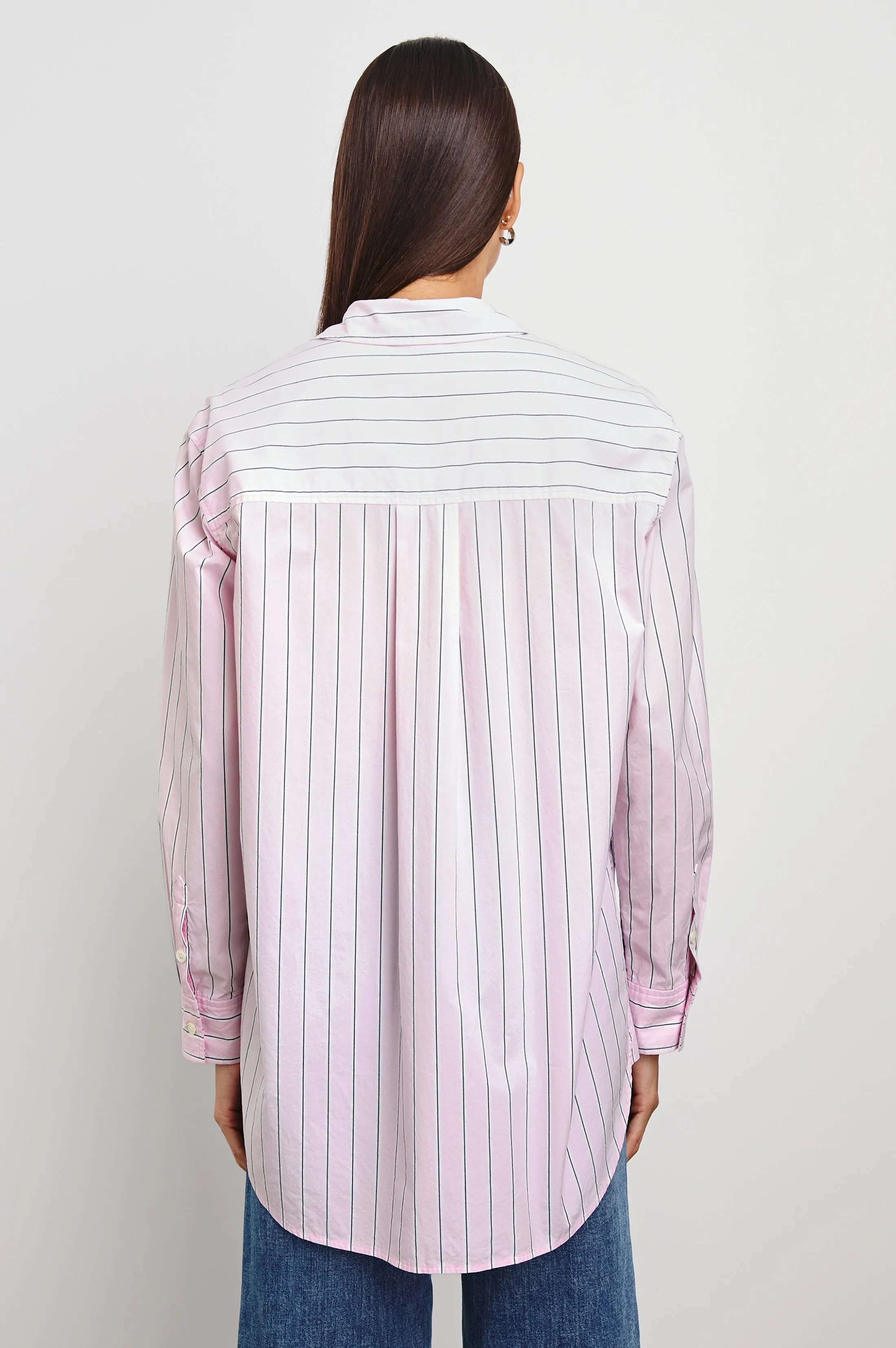ELSA SHIRT - CHERRY BLOSSOM STRIPE Rails