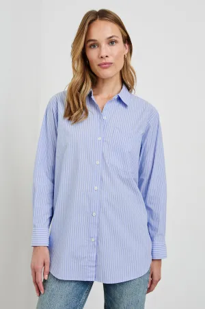 ELSA SHIRT - OXFORD WHITE STRIPE Rails