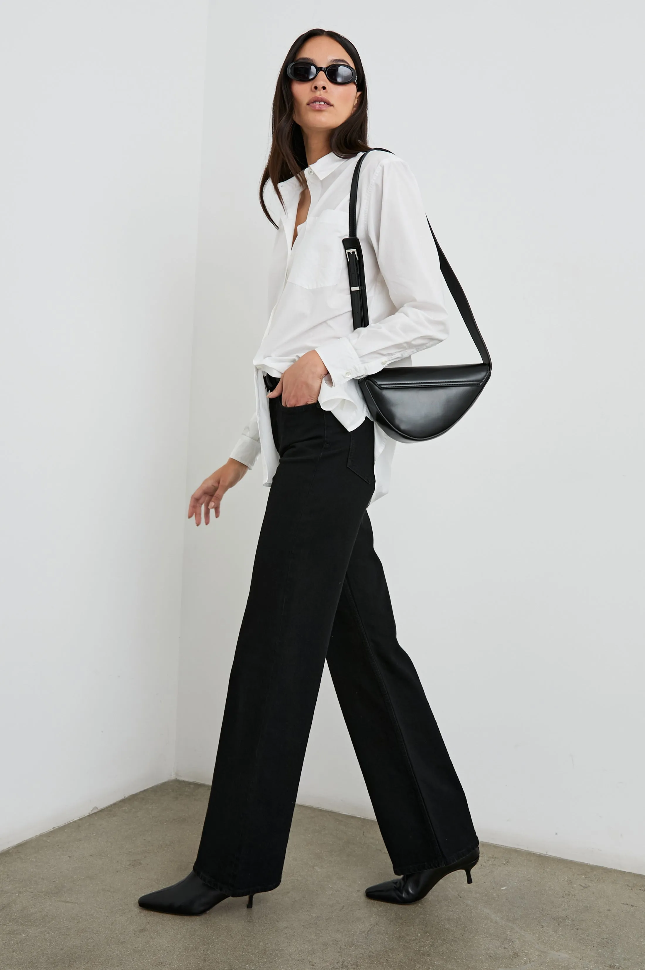 ELSA SHIRT - WHITE Rails