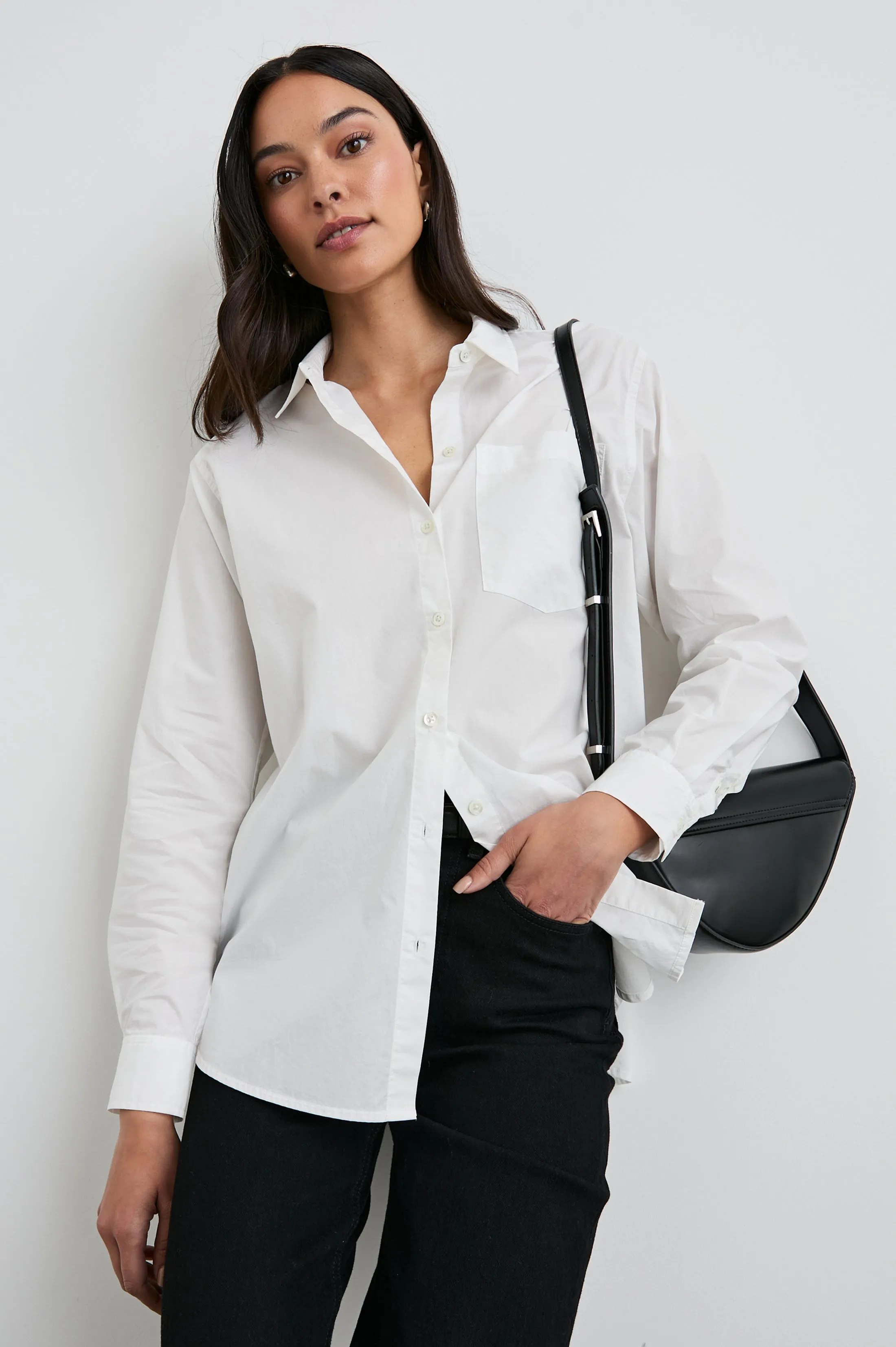 ELSA SHIRT - WHITE Rails