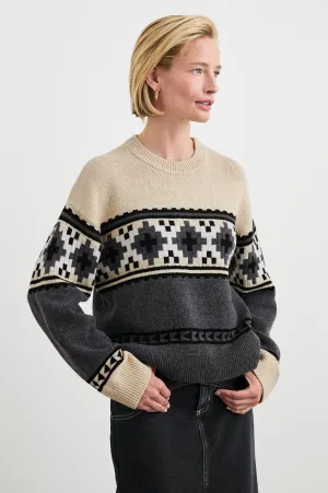 EMMA SWEATER - HEATHER FAIR ISLE Rails