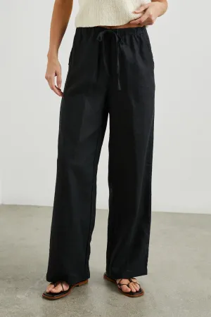 EMMIE PANT - BLACK Rails
