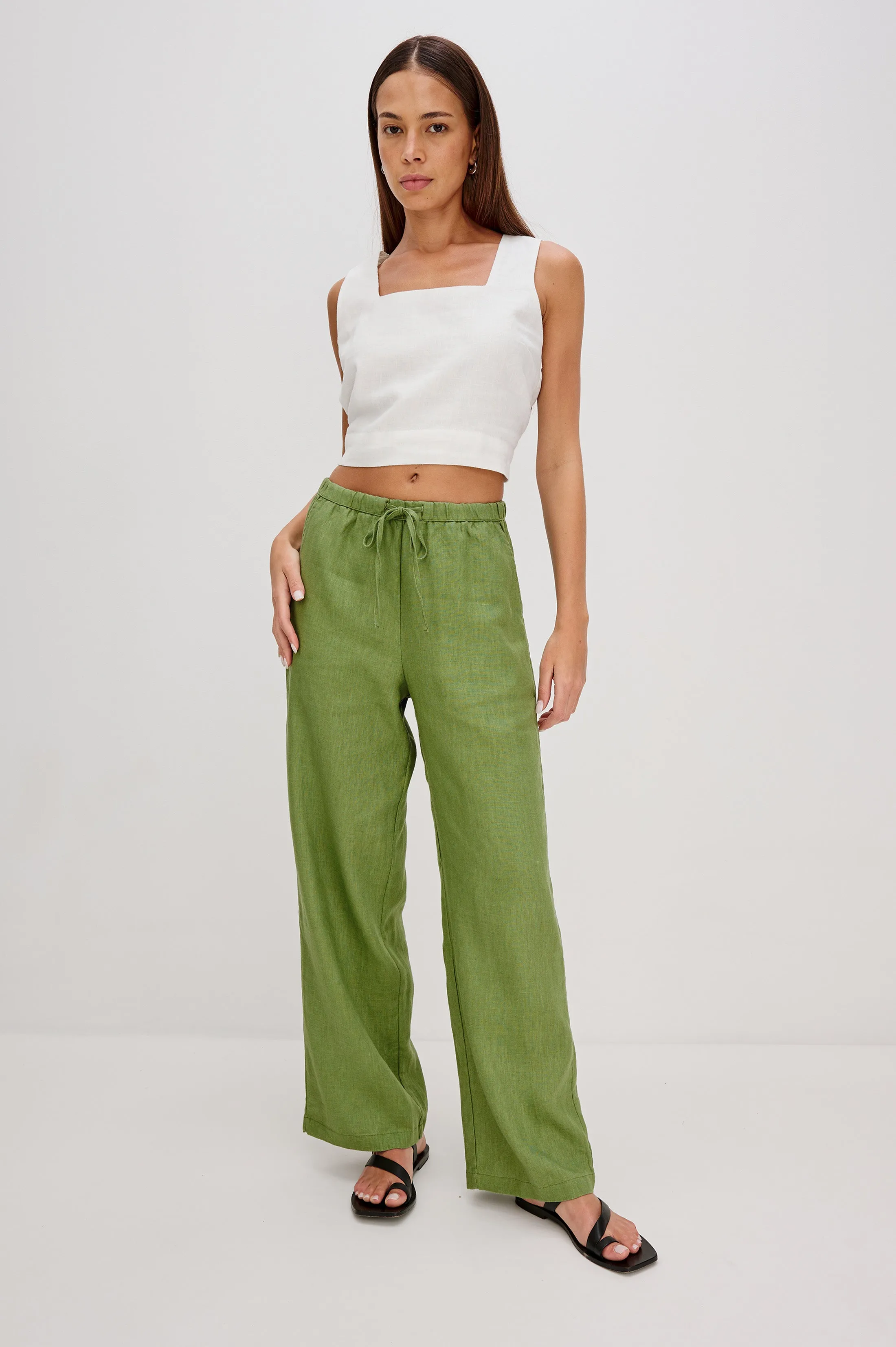 EMMIE PANT - DILL Rails