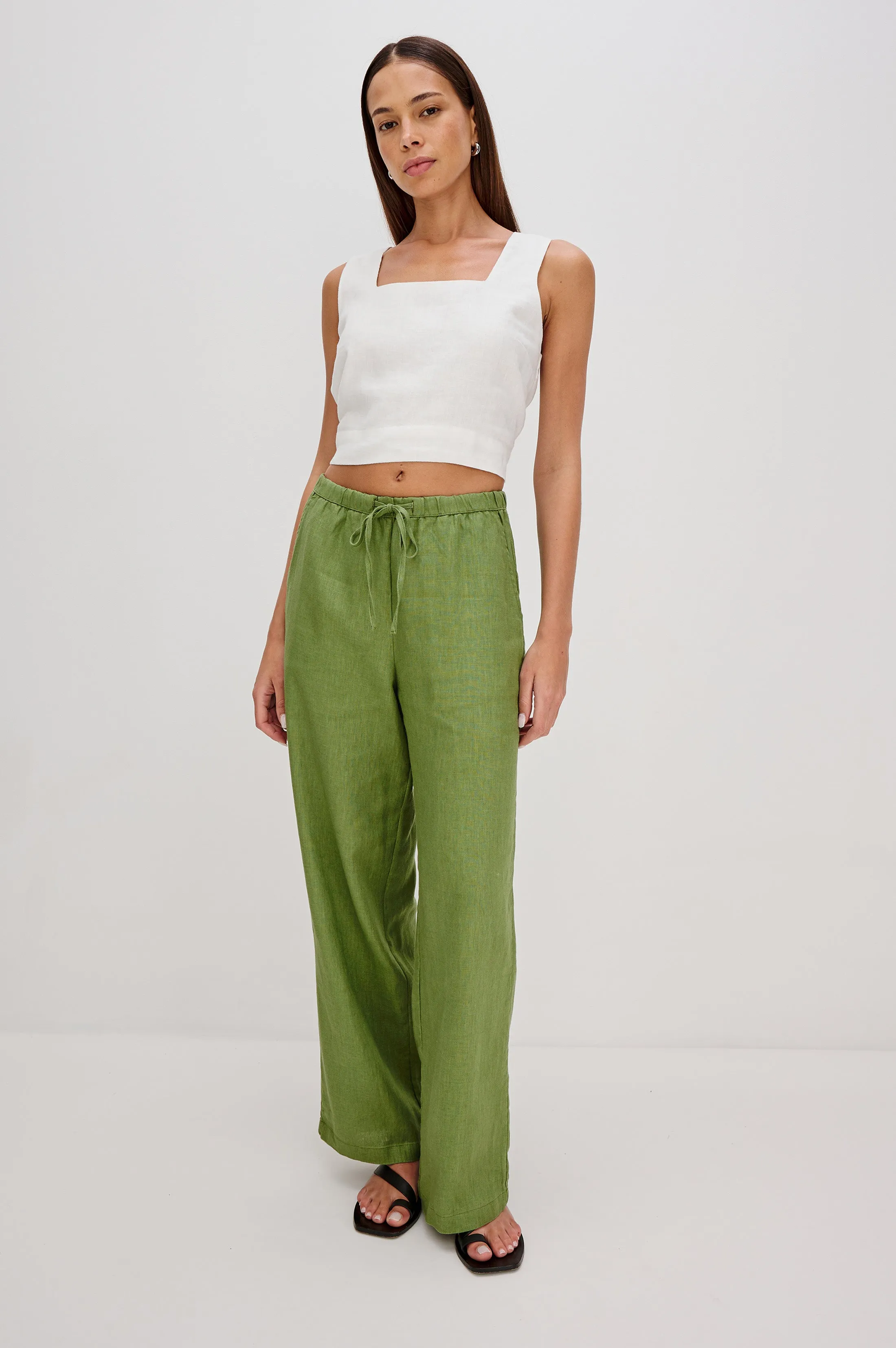 EMMIE PANT - DILL Rails